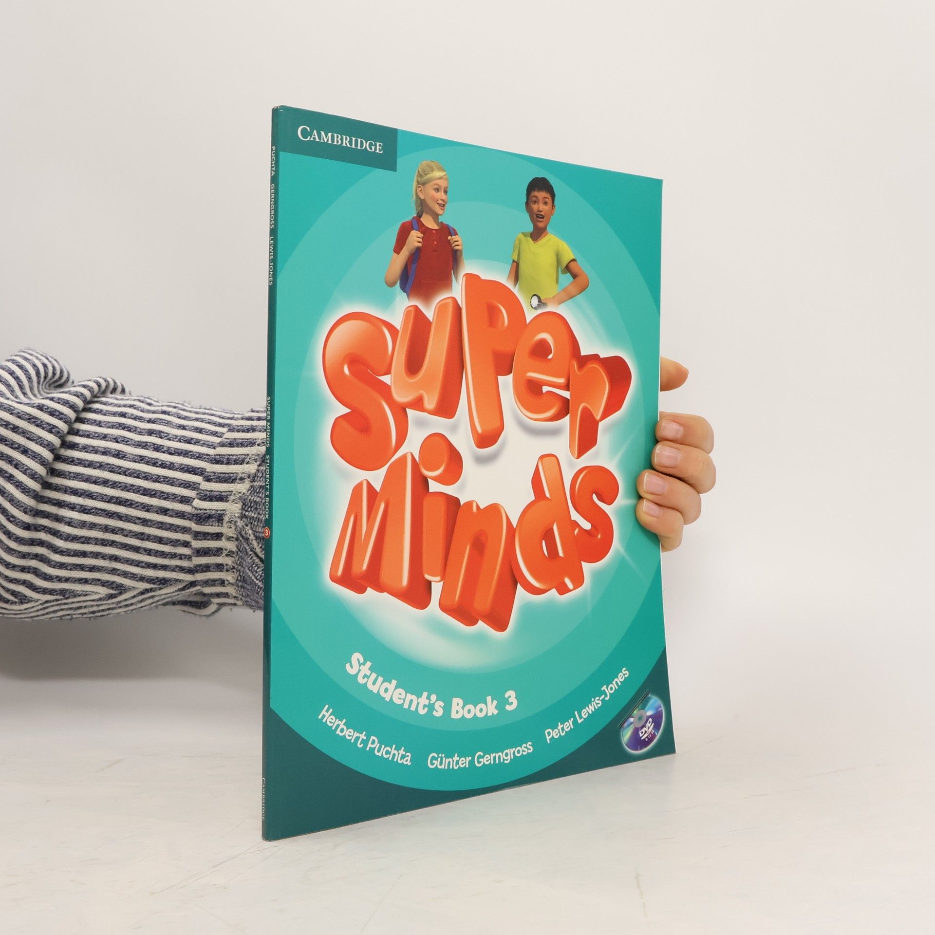 Herbert Puchta Super Minds Level 3 Students Book with DVD-ROM