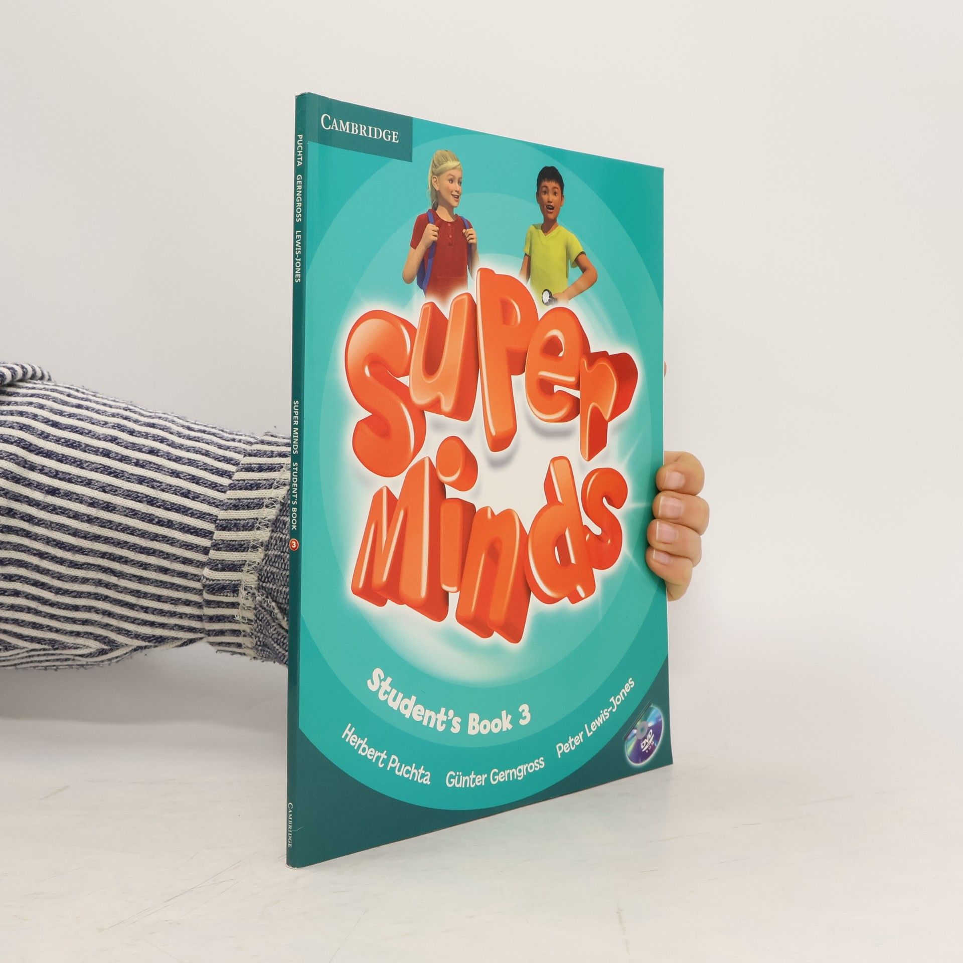 Herbert Puchta Super Minds Level 3 Students Book with DVD-ROM