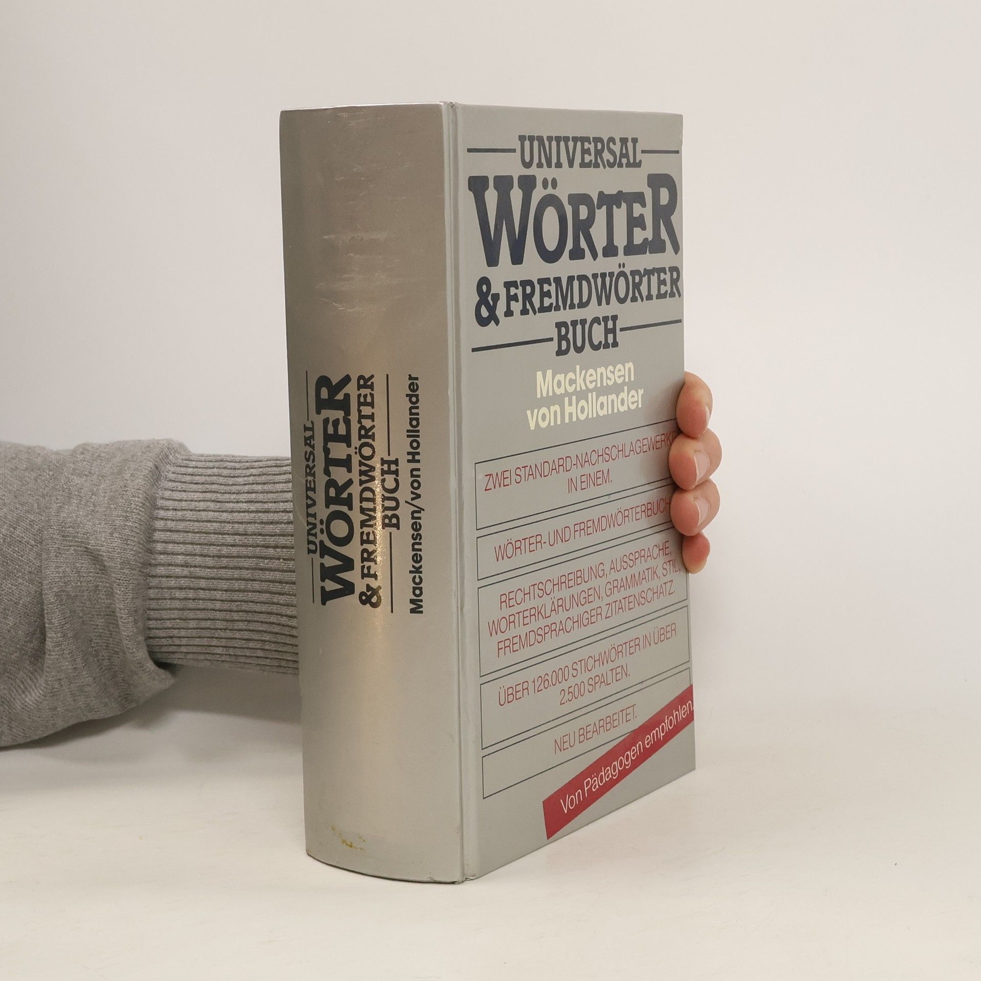 Mackensen von Hollander Universal Wörter und Fremdwörterbuch