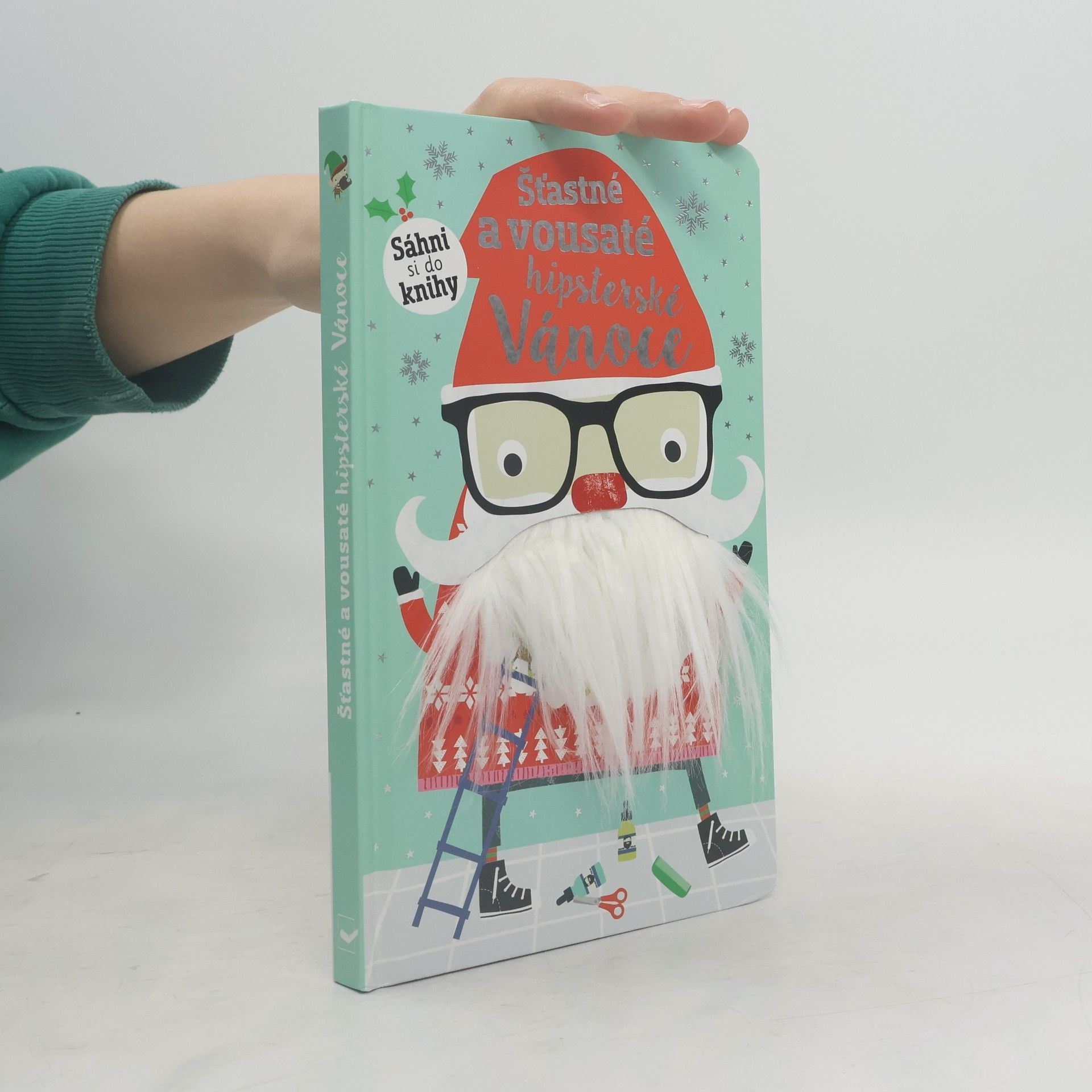 Dawn Machell Šťastné a vousaté hipsterské Vánoce