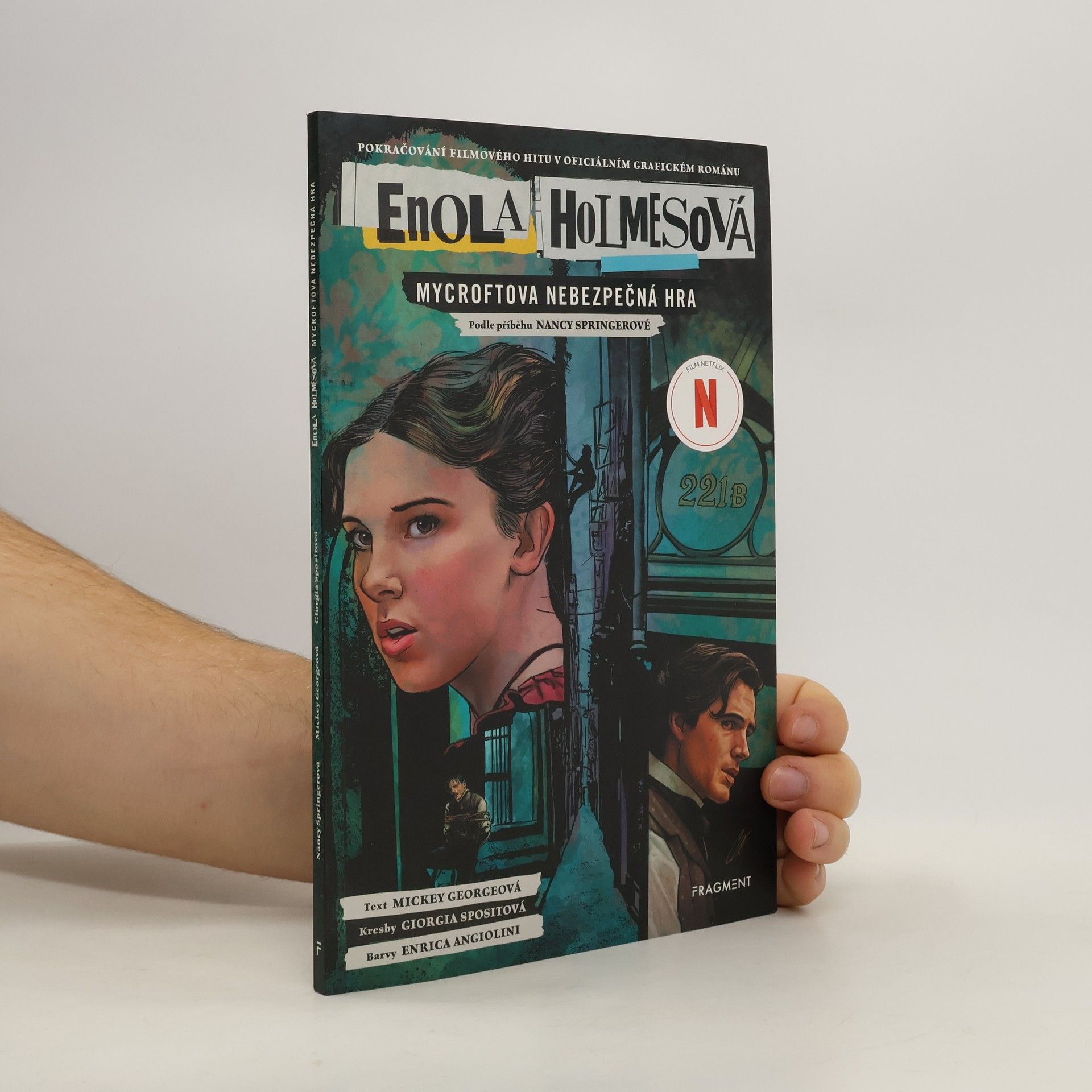 Various authors Enola Holmesová. Mycroftova nebezpečná hra