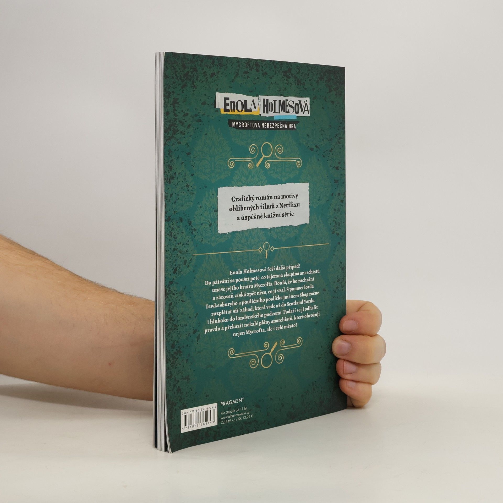 Various authors Enola Holmesová. Mycroftova nebezpečná hra