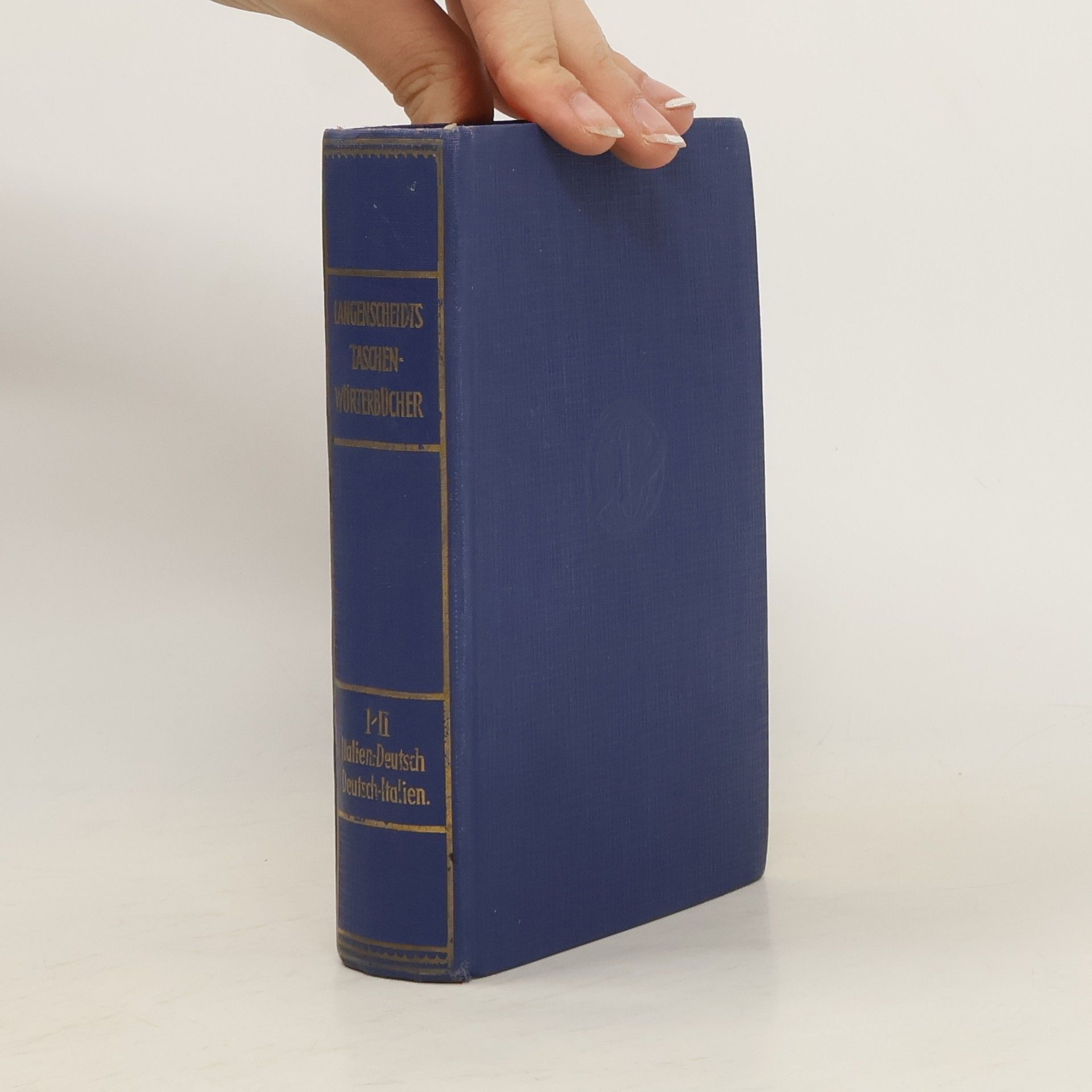 Werner Ross Langenscheidts Taschenwörterbuch. Der Italienischen und Deutschen Sprache