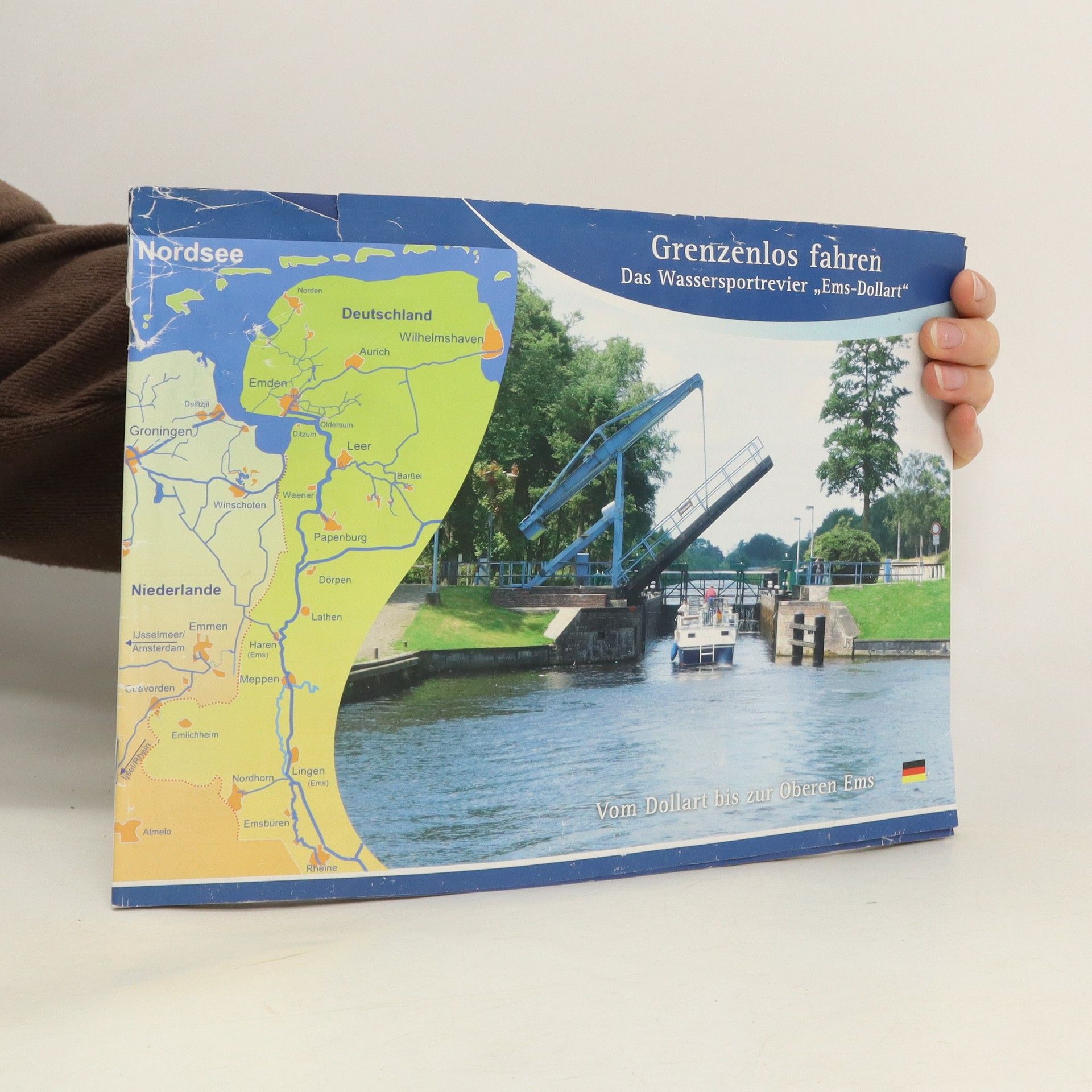 Collectif d'auteurs Grenzenlos fahren. Das Wasserportrevier „Ems-Dollart”