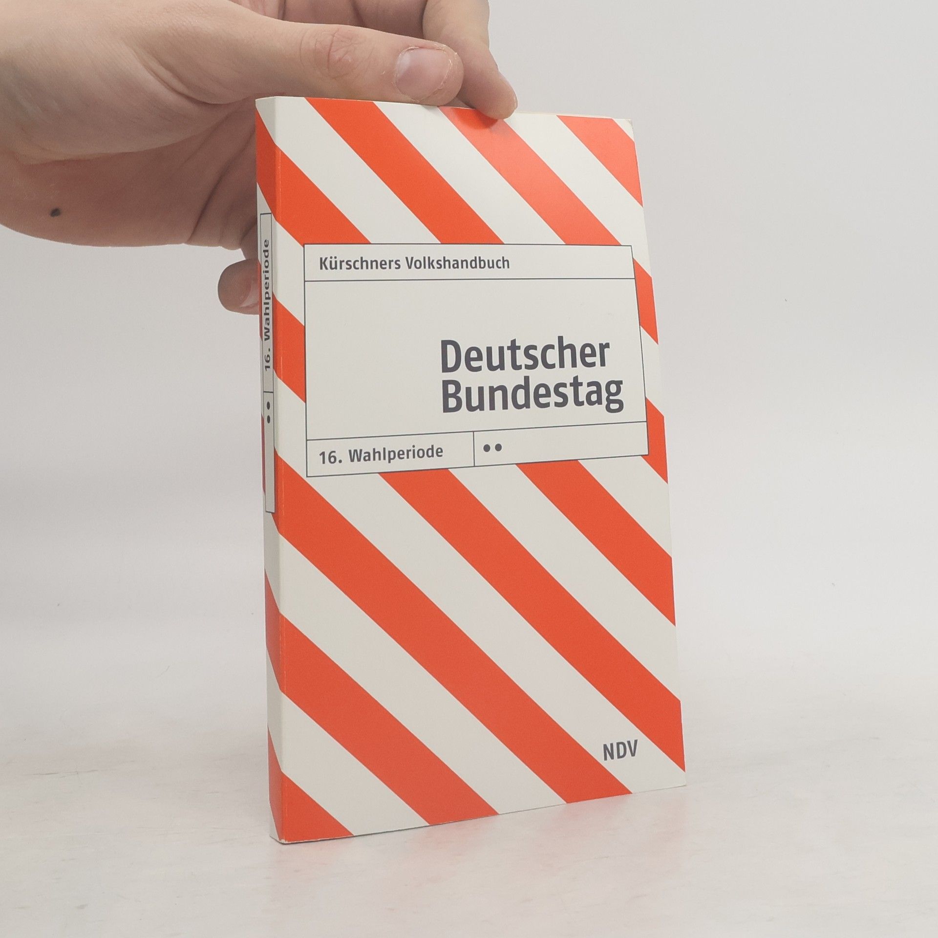 Collectif d'auteurs Kürschners Volkshandbuch Deutscher Bundestag 16. Wahlperiode