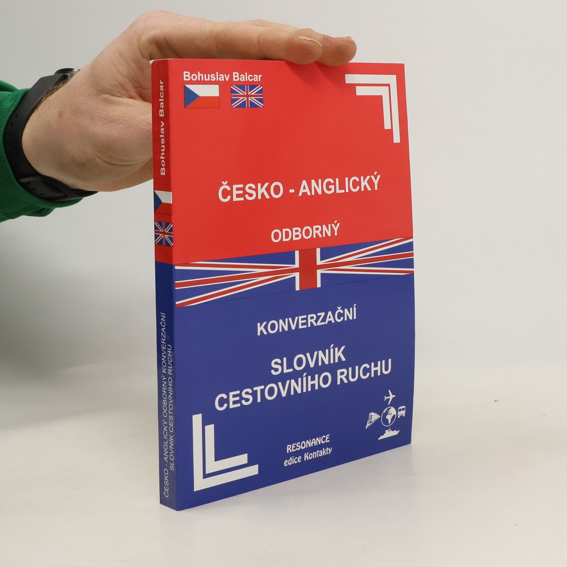 Bohuslav Balcar Česko-anglický odborný konverzační slovník cestovního ruchu
