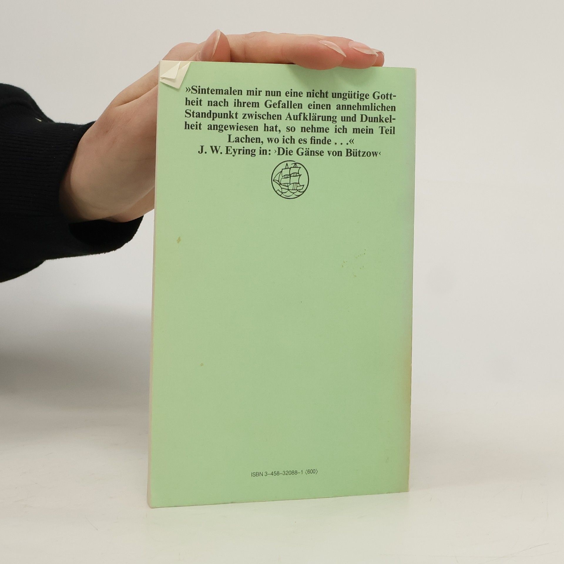 Wilhelm Hauff Die Gänse von Bützow. Novelle