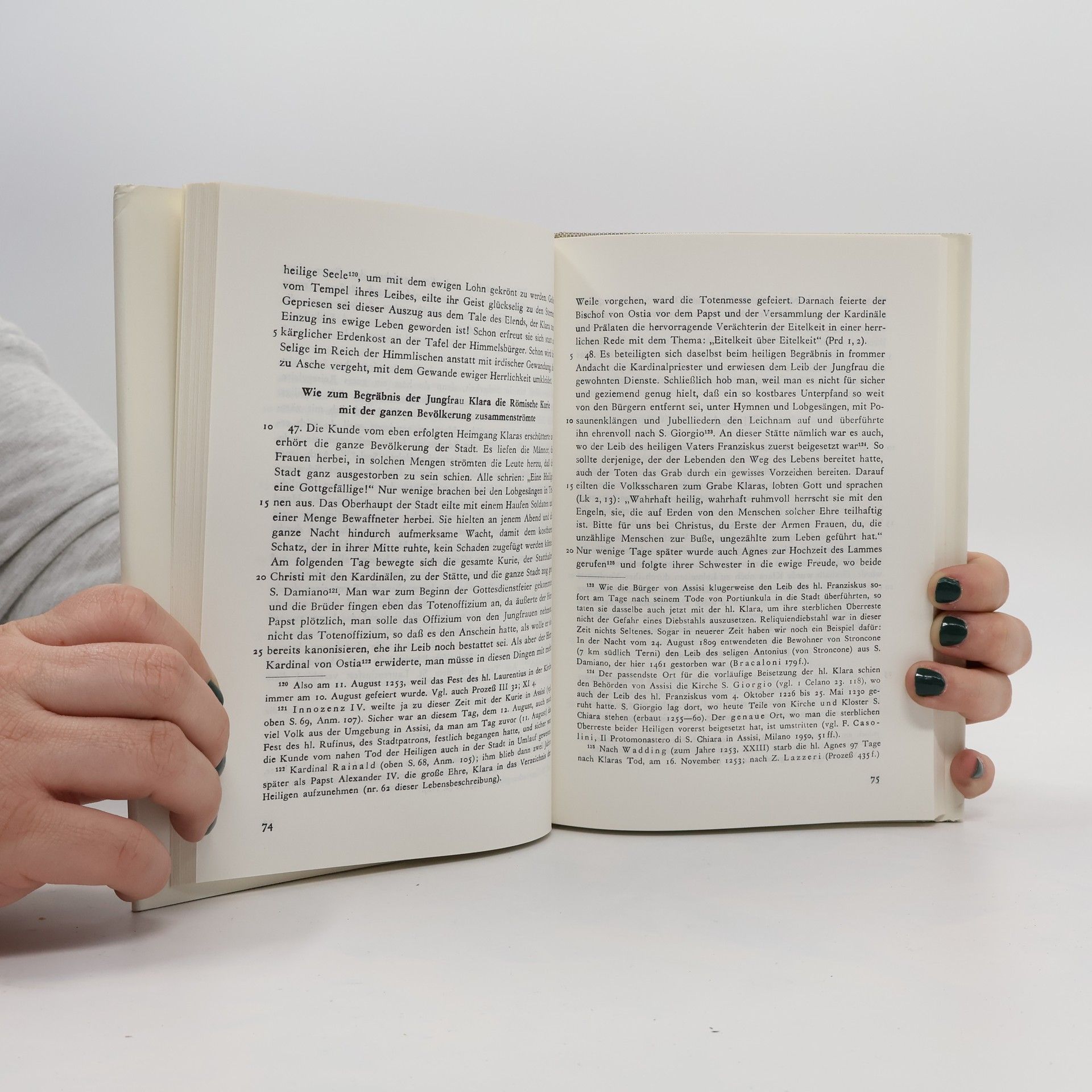 kolektiv Leben und Schriften der heiligen Klara von Assisi