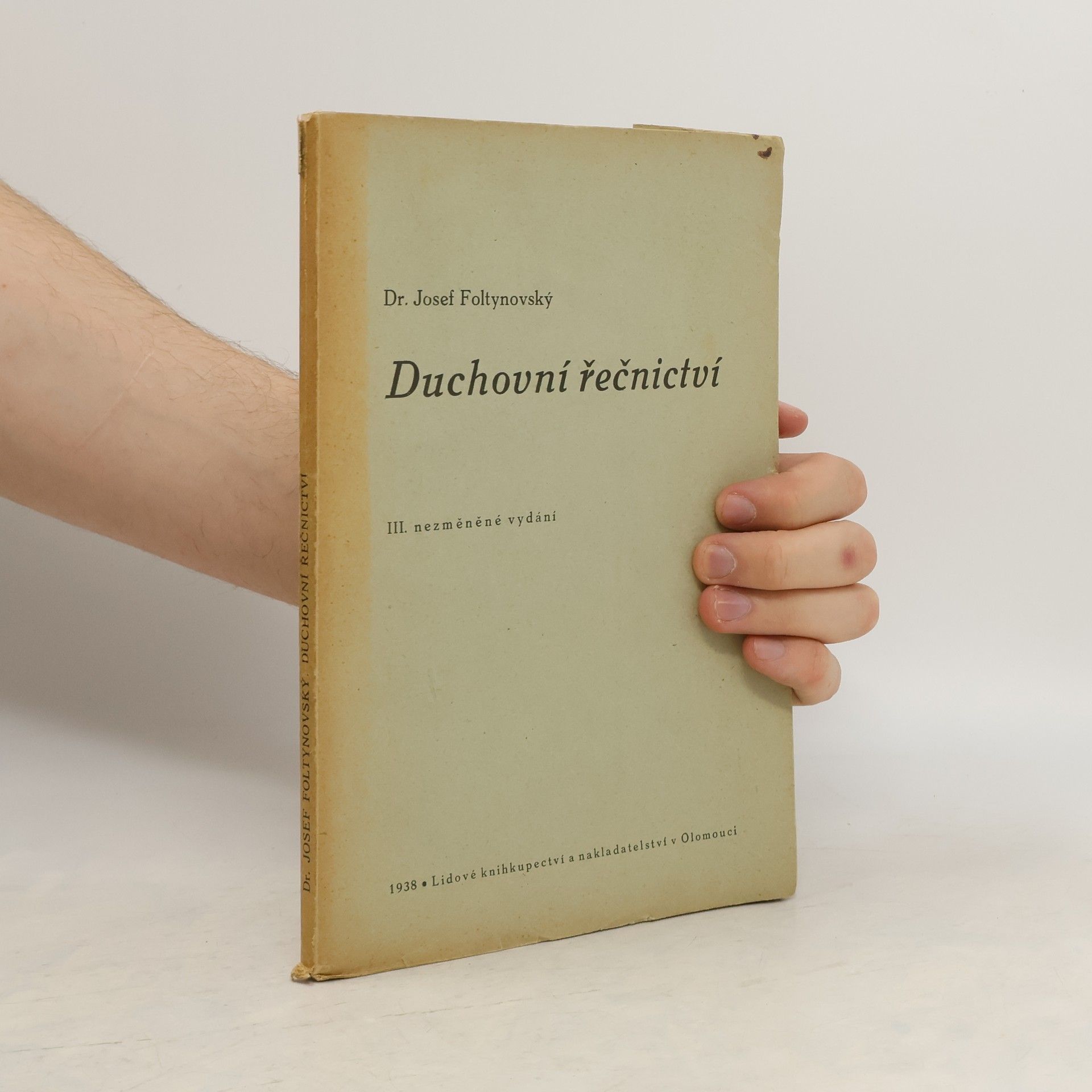 Josef Foltynovský Duchovní řečnictví
