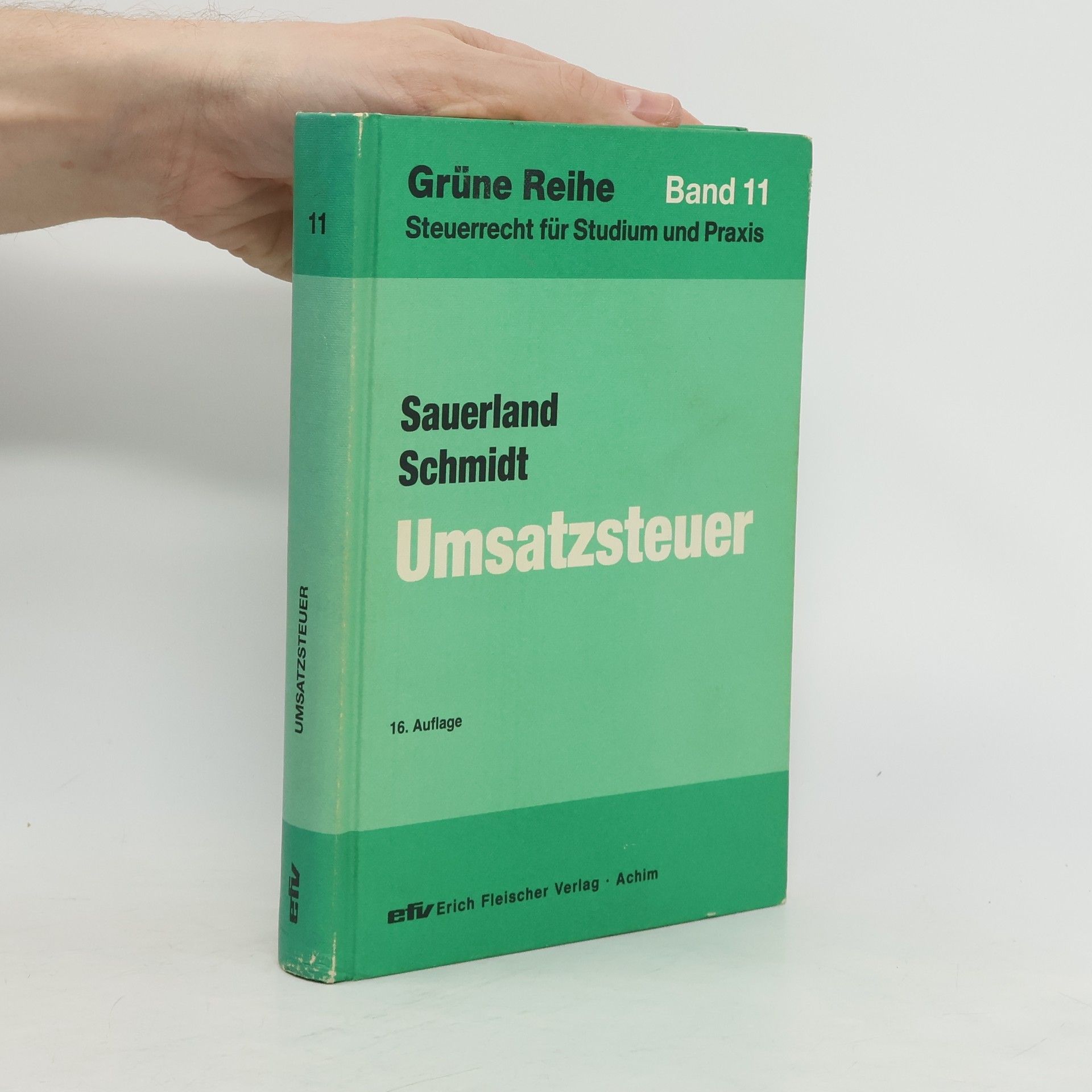 Heinz Sauerland Umsatzsteuer