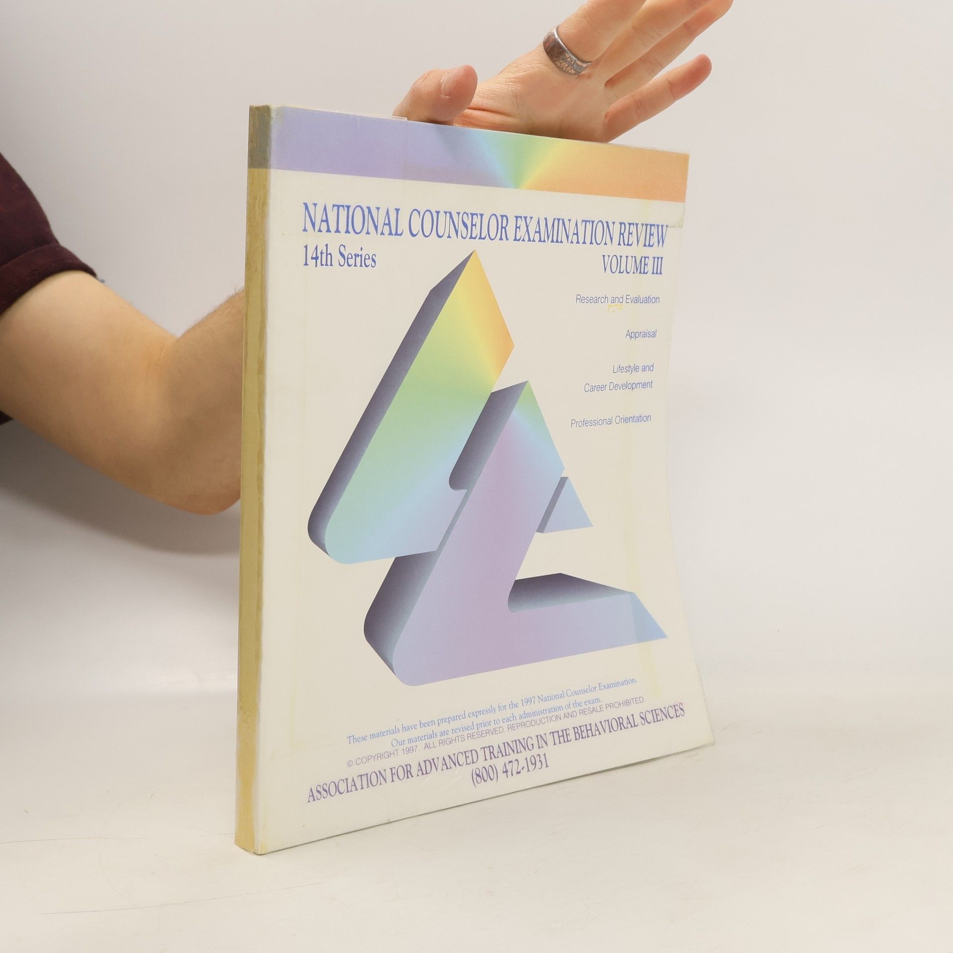 Auteurscollectief National Counselor Examination Review. Volume III
