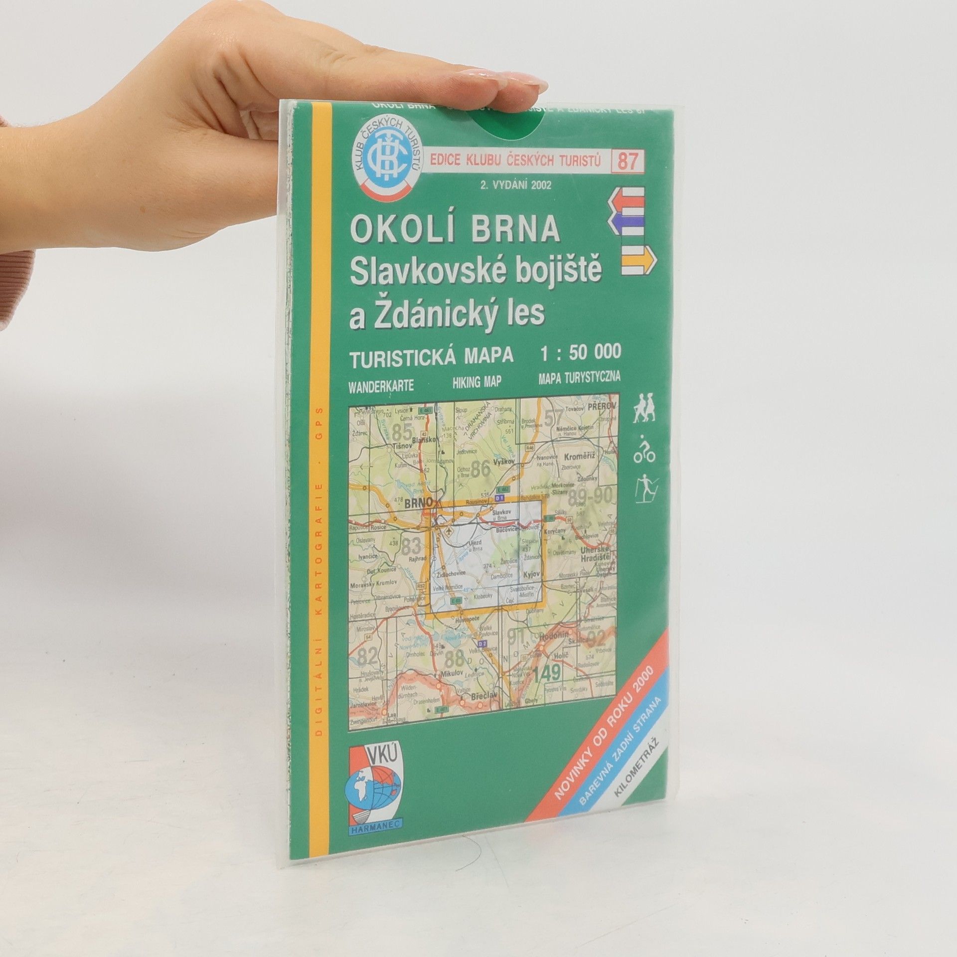 Autores varios Okolí Brna - Slavkovské bojiště a Ždánický les