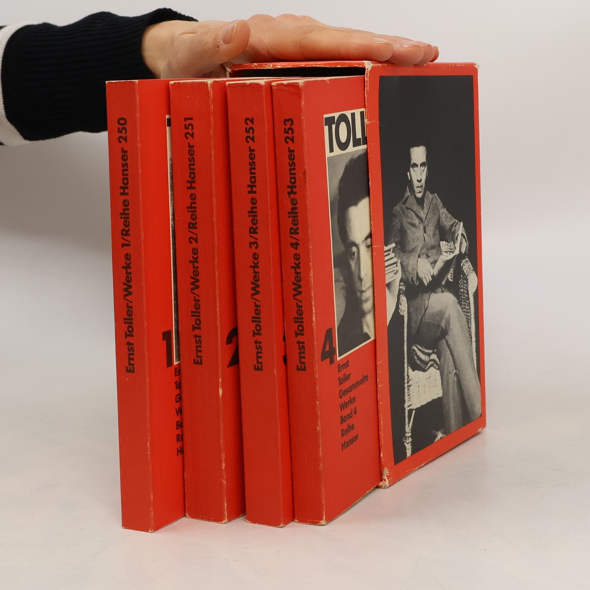 Ernst Toller Gesammelte Werke 1-4