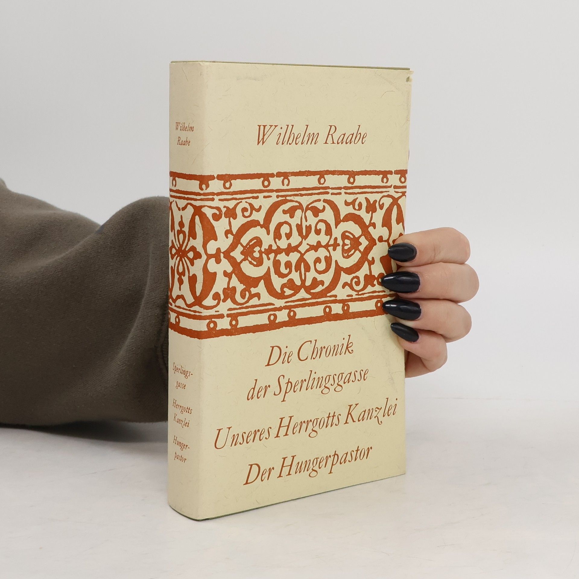 Wilhelm Raabe Die Chronik der Sperlingsgasse. Unseres Herrgotts Kanzlei. Der Hungerpastor