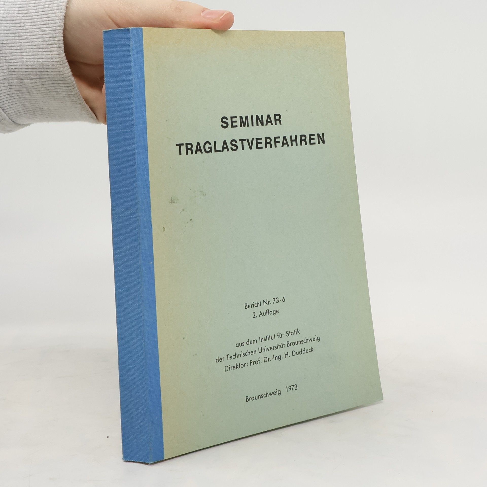 Autorenkollektiv Seminar Traglastverfahren