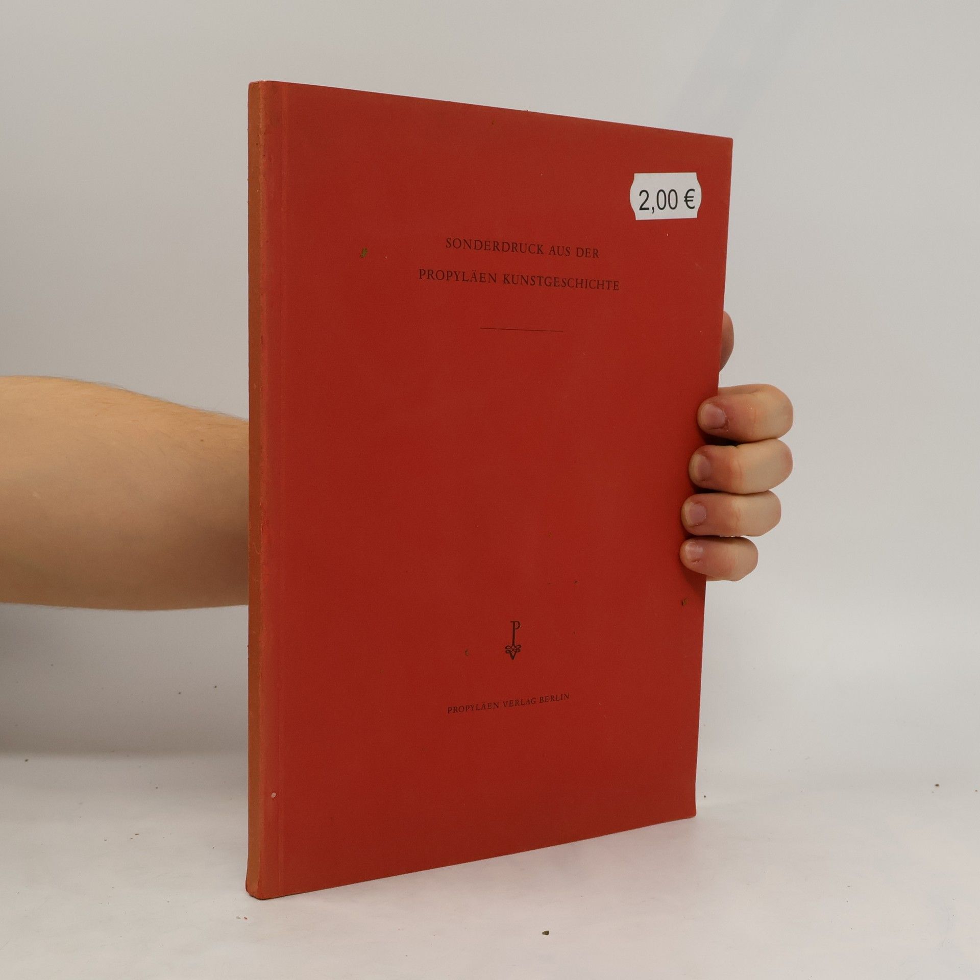 Autorenkollektiv Sonderdruck aus der Propyläen Kunstgeschichte