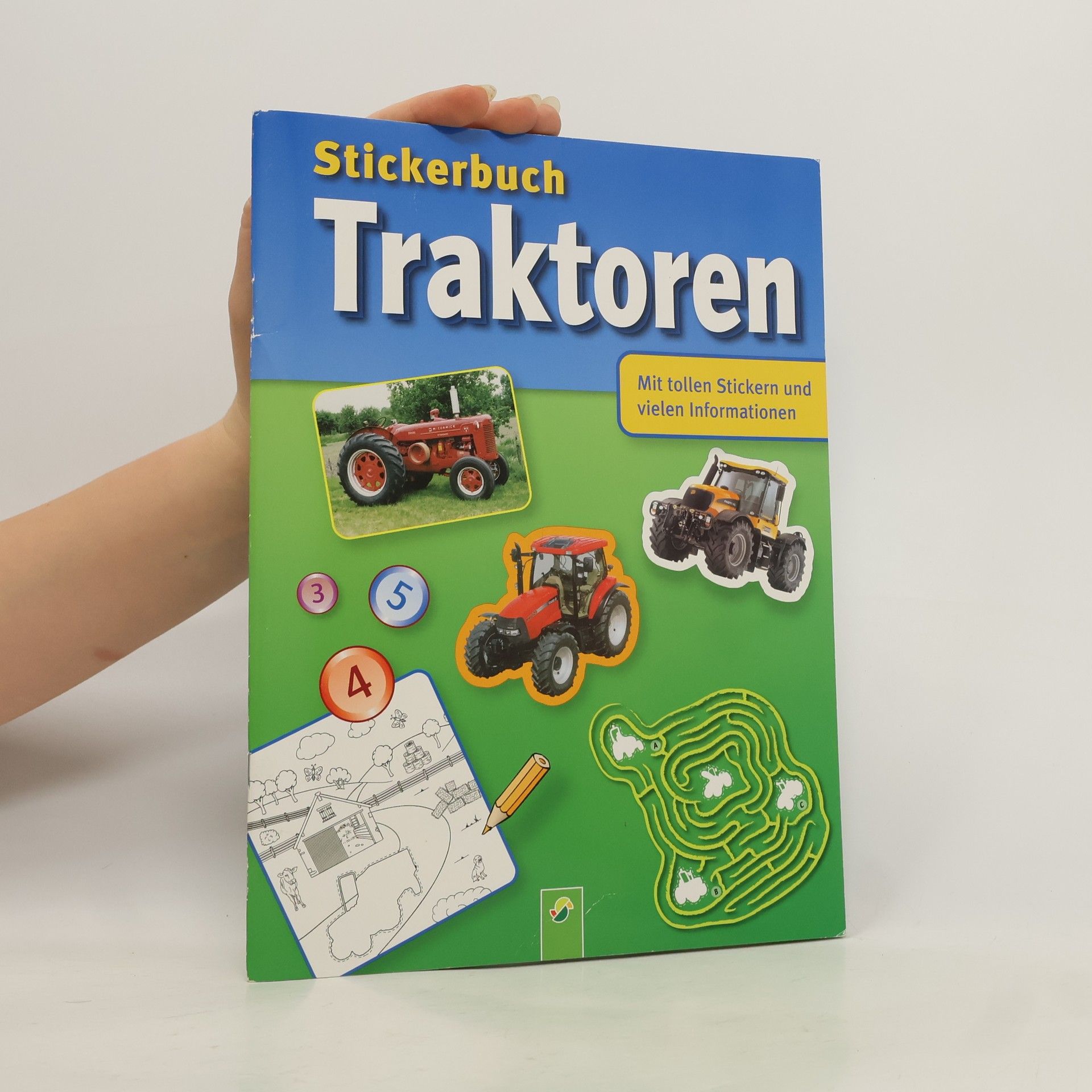 Autorenkollektiv Stickerbuch Traktoren