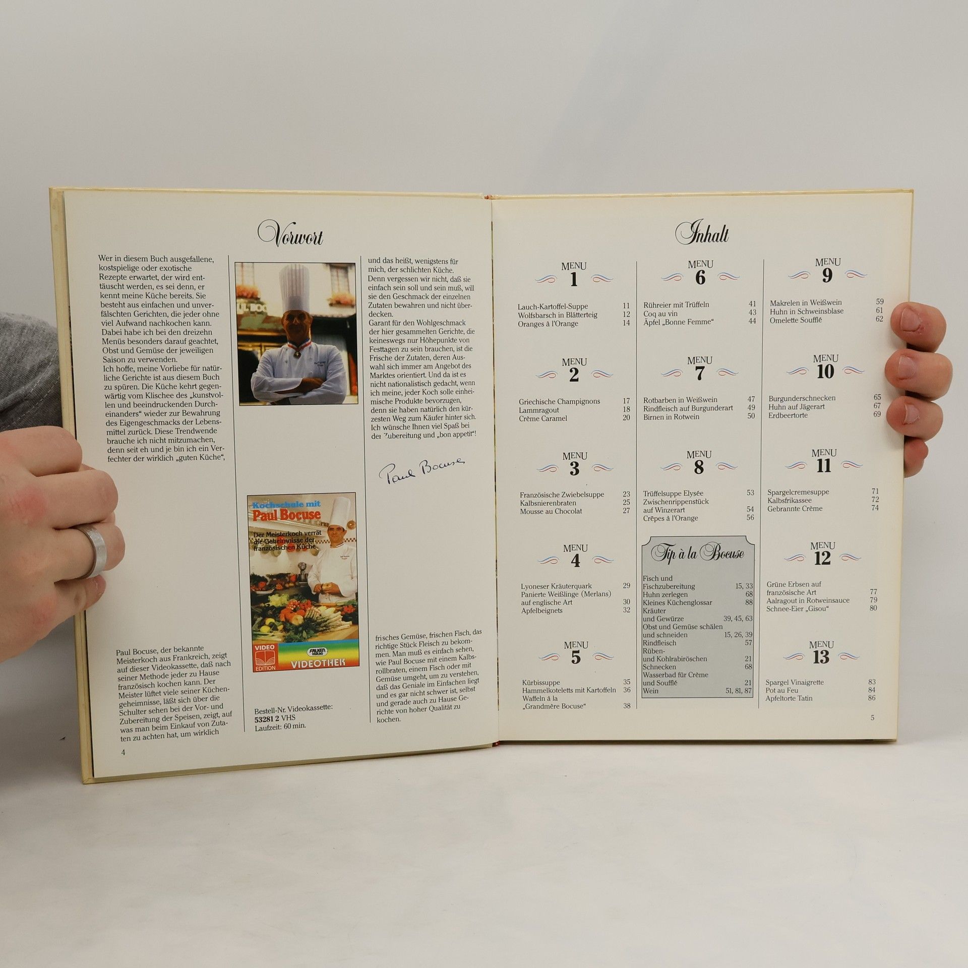 Paul Bocuse Bocuse à la carte. Französisch kochen mit dem Meister
