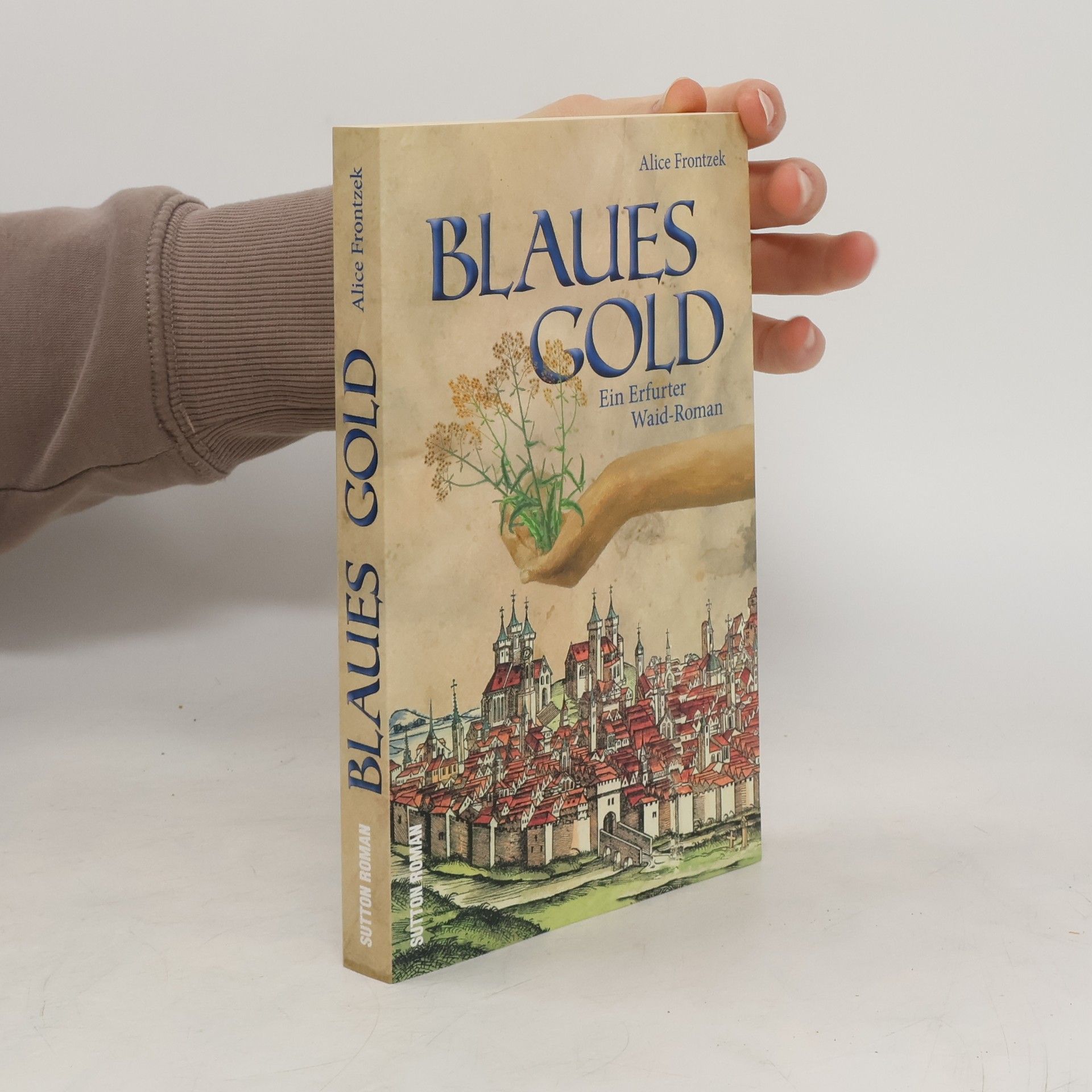 Alice Frontzek Blaues Gold