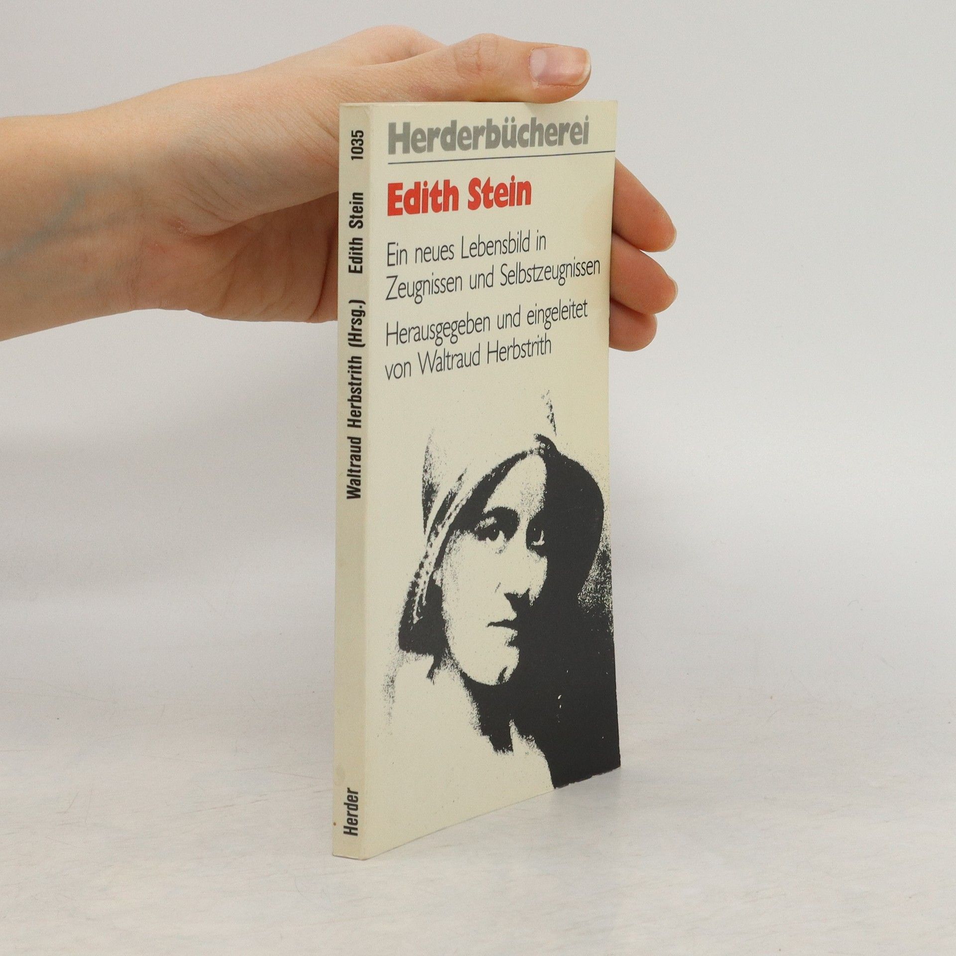 Waltraud Herbstrith Edith Stein