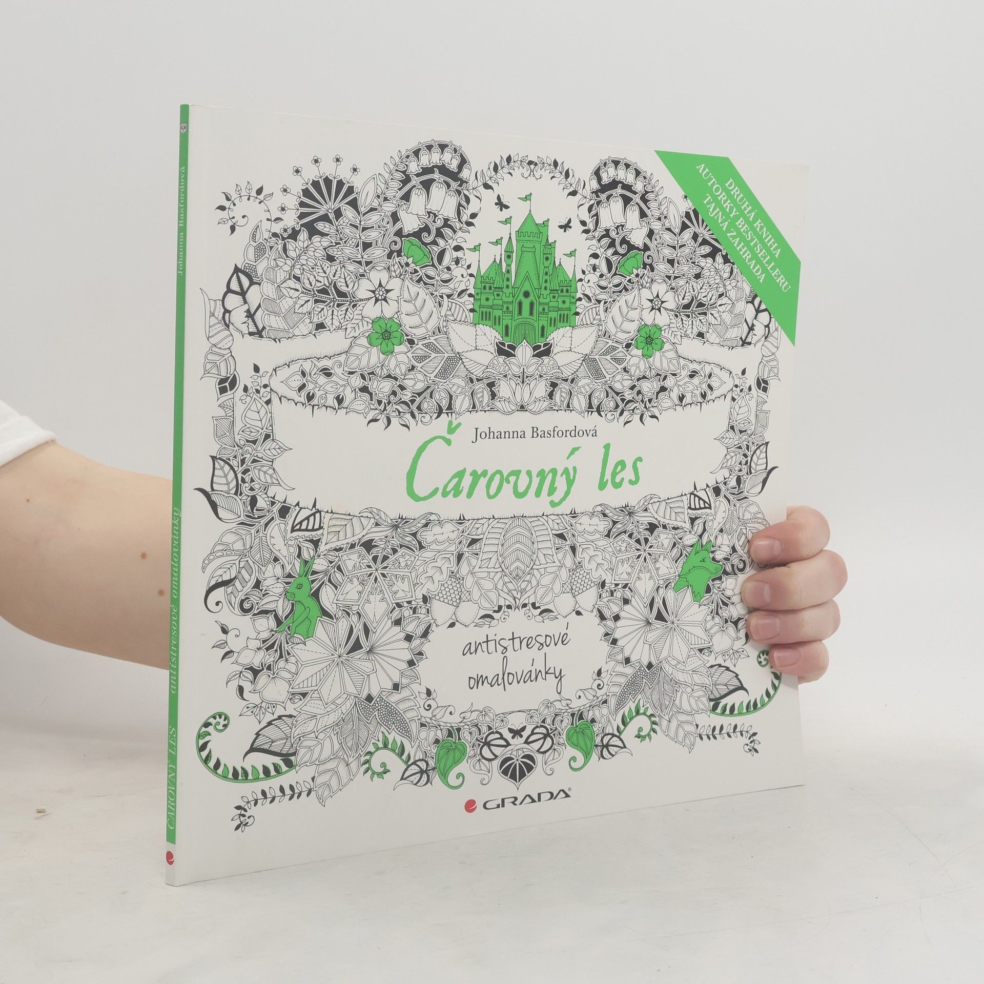 Johanna Basford Čarovný les: Antistresové omalovánky