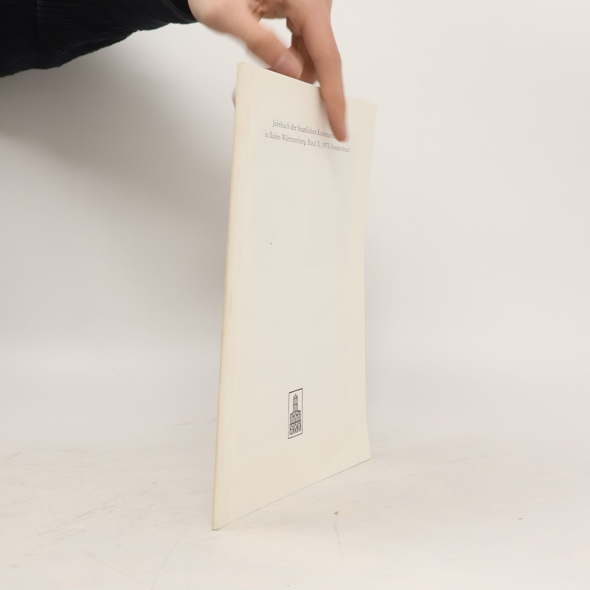 Auteurscollectief Jahrbuch der Staatlichen Kunstsammlungen in Baden-Württemberg. Band X, 1973. Sonderdruck