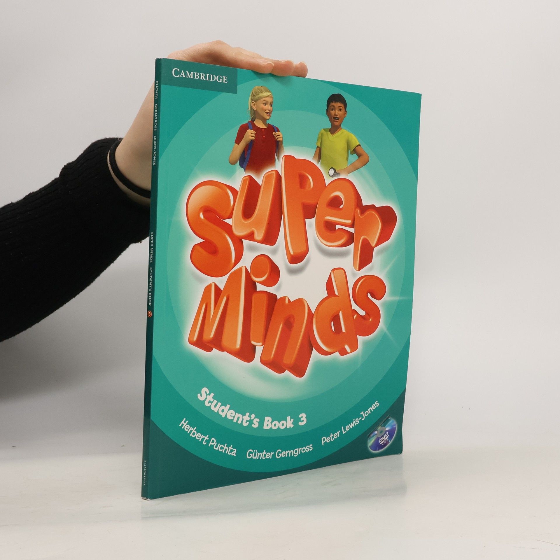 Herbert Puchta Super Minds Level 3 Students Book with DVD-ROM