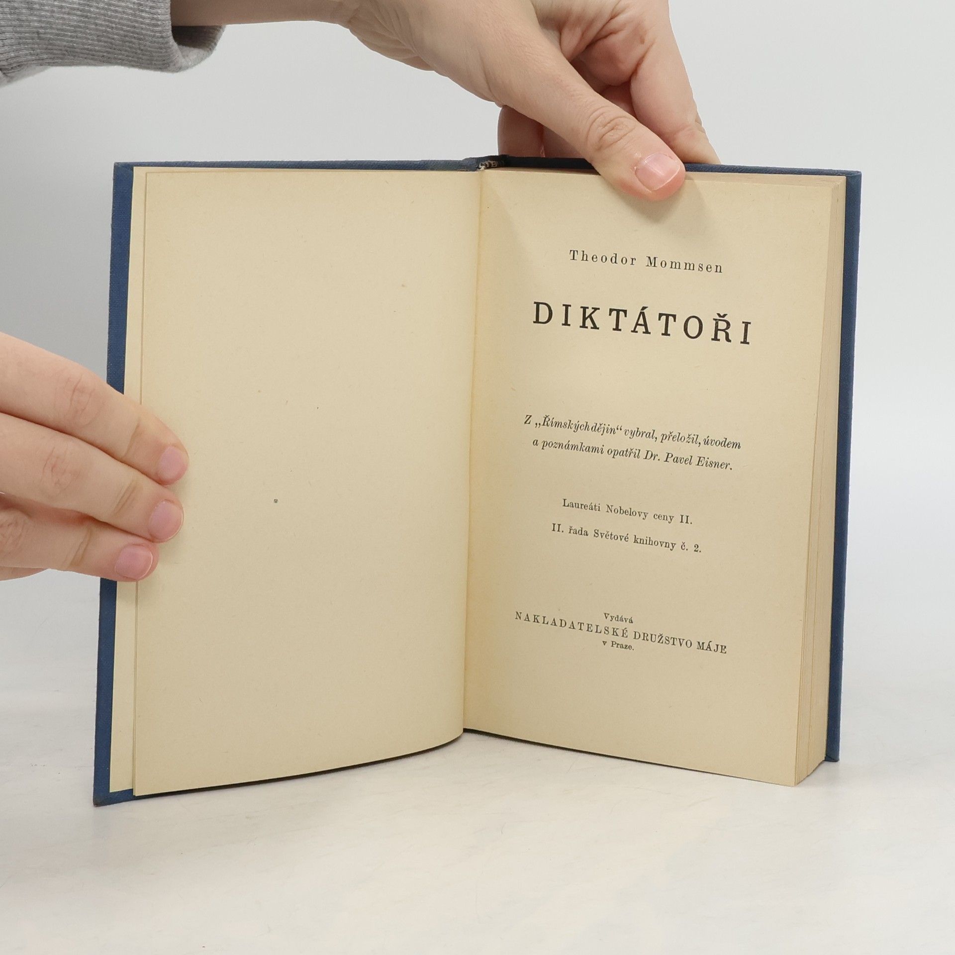 Theodor Mommsen Diktátoři