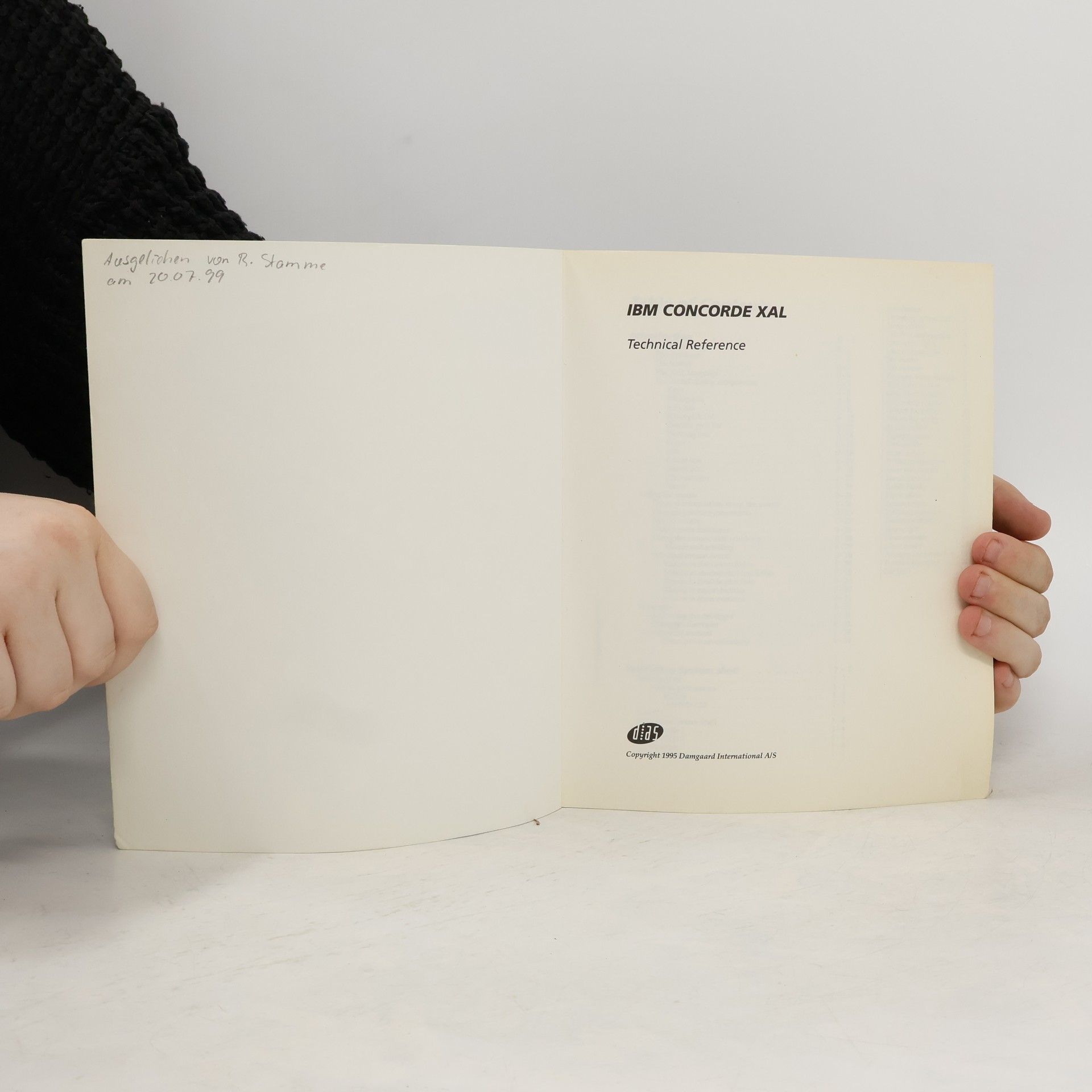 Autorenkollektiv IBM Concorde XAL. Technical Reference