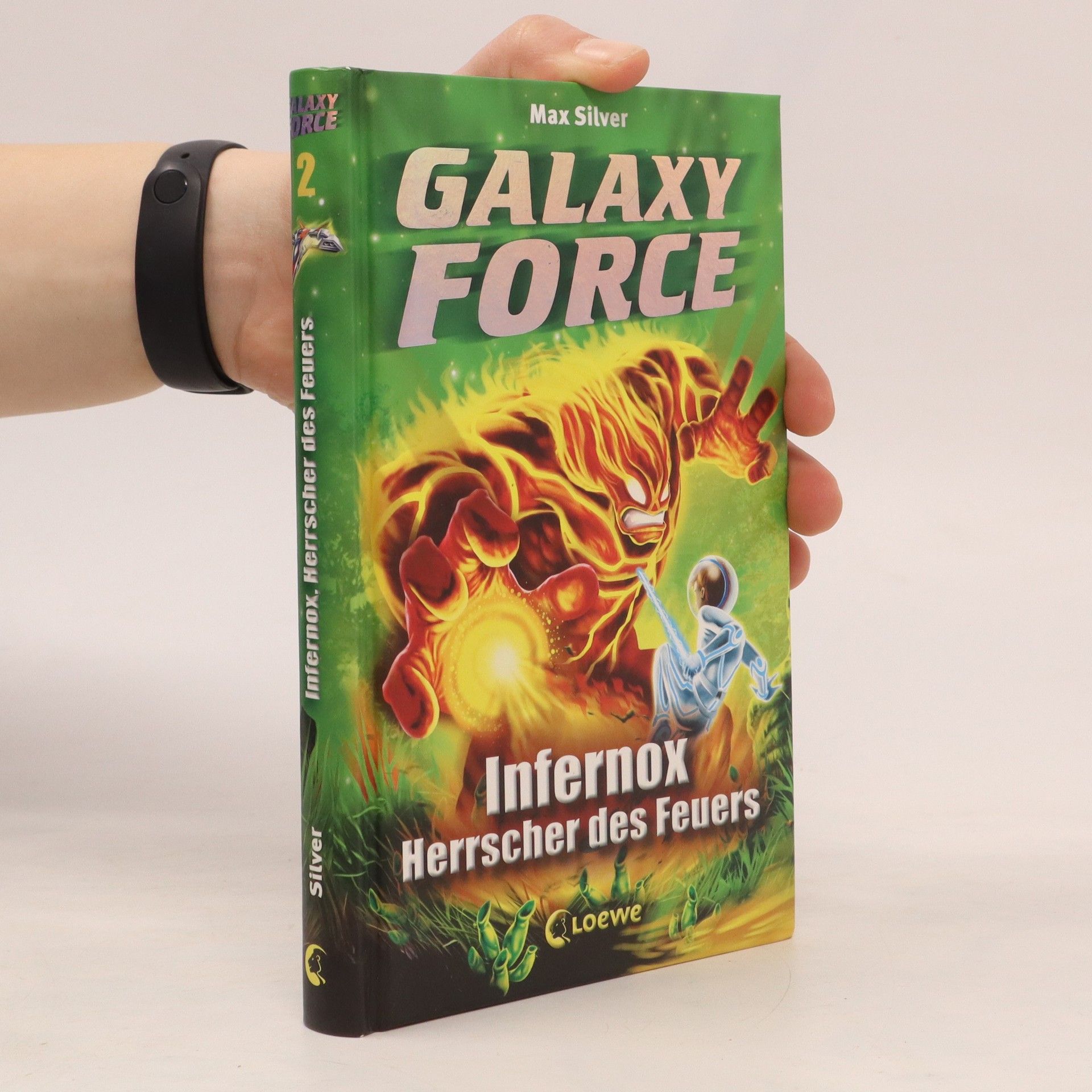Max Silver Galaxy Force. Infernox, Herrscher des Feuers