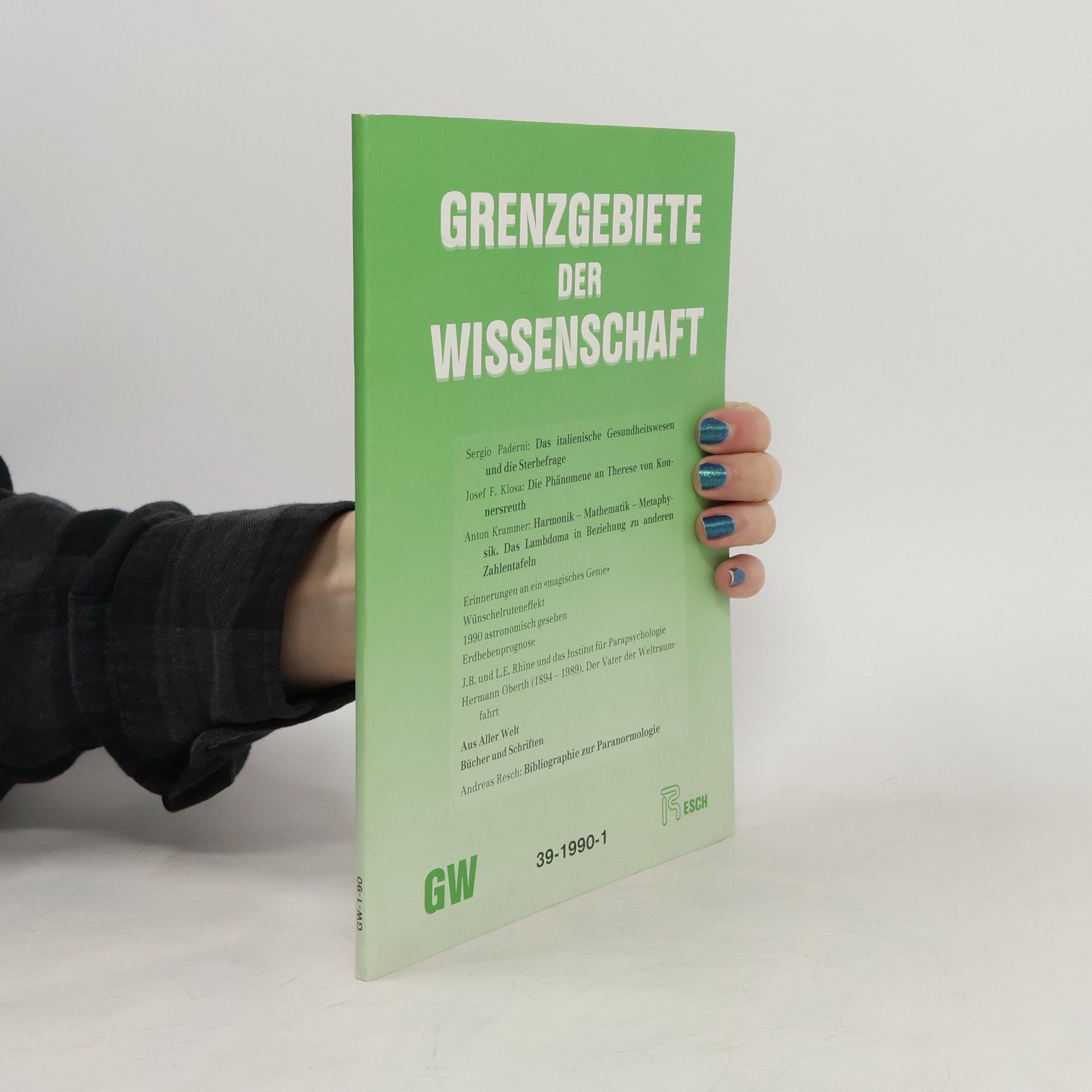 Andreas Resch Impulse aus Wissenschaft und Forschung '86