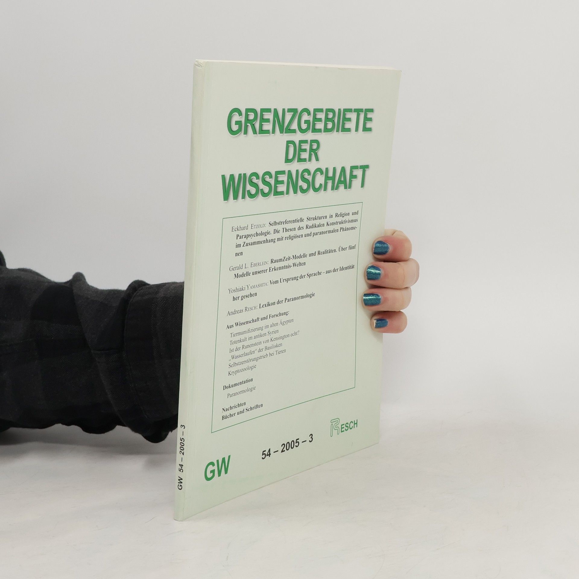 Kolektiv autorů Grenzgebiete der Wissenschaft