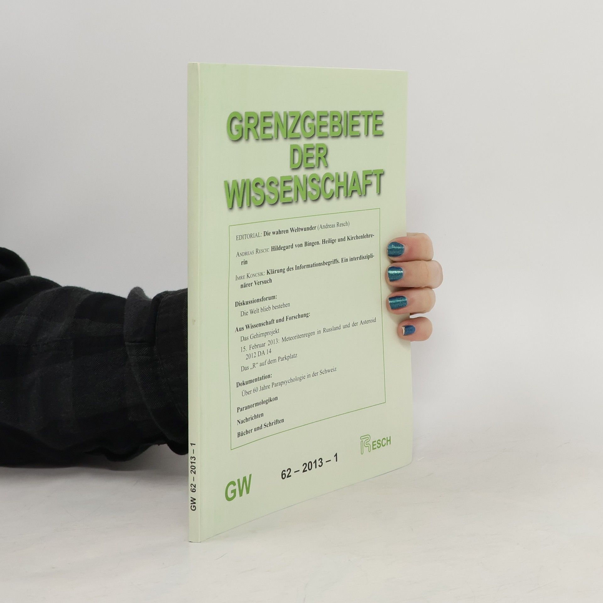 kolektiv Grenzgebiete der Wissenschaft