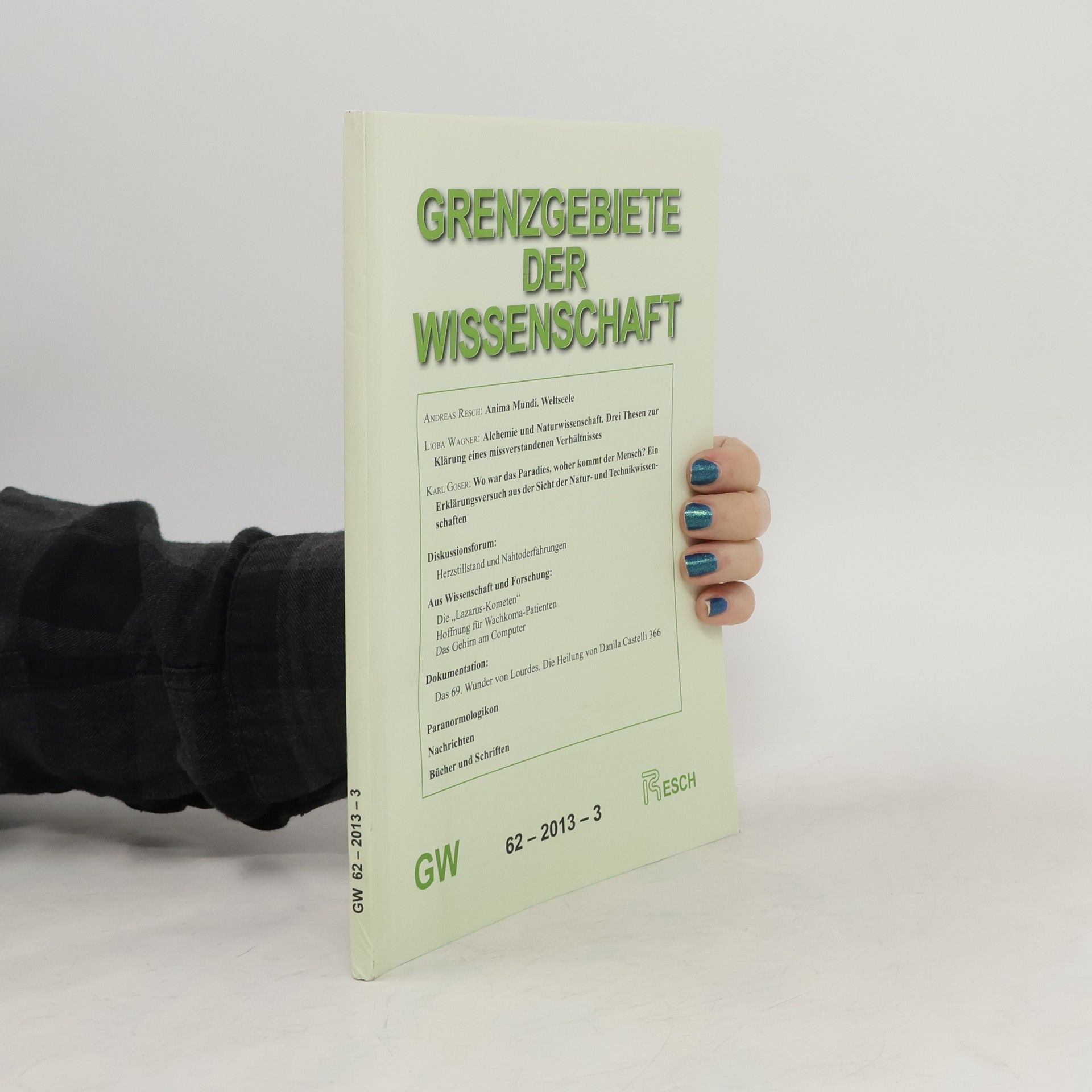 kolektiv Grenzgebiete der Wissenschaft