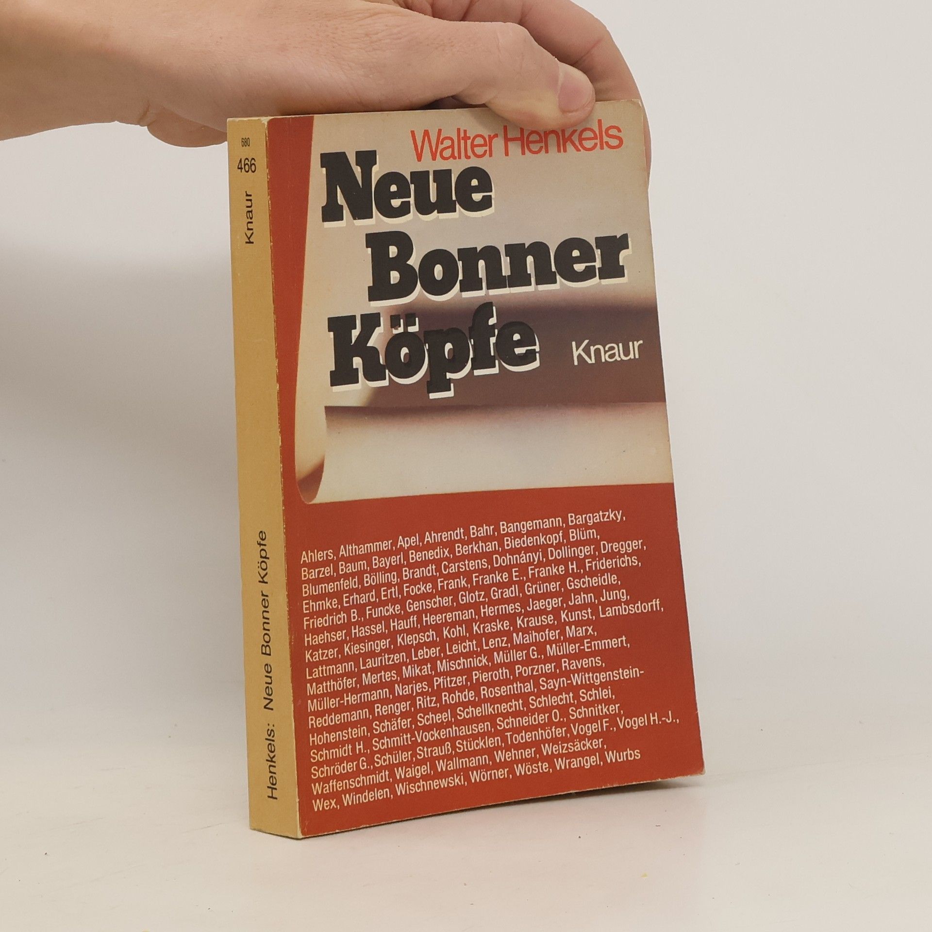 Walter Henkels Neue Bonner Köpfe