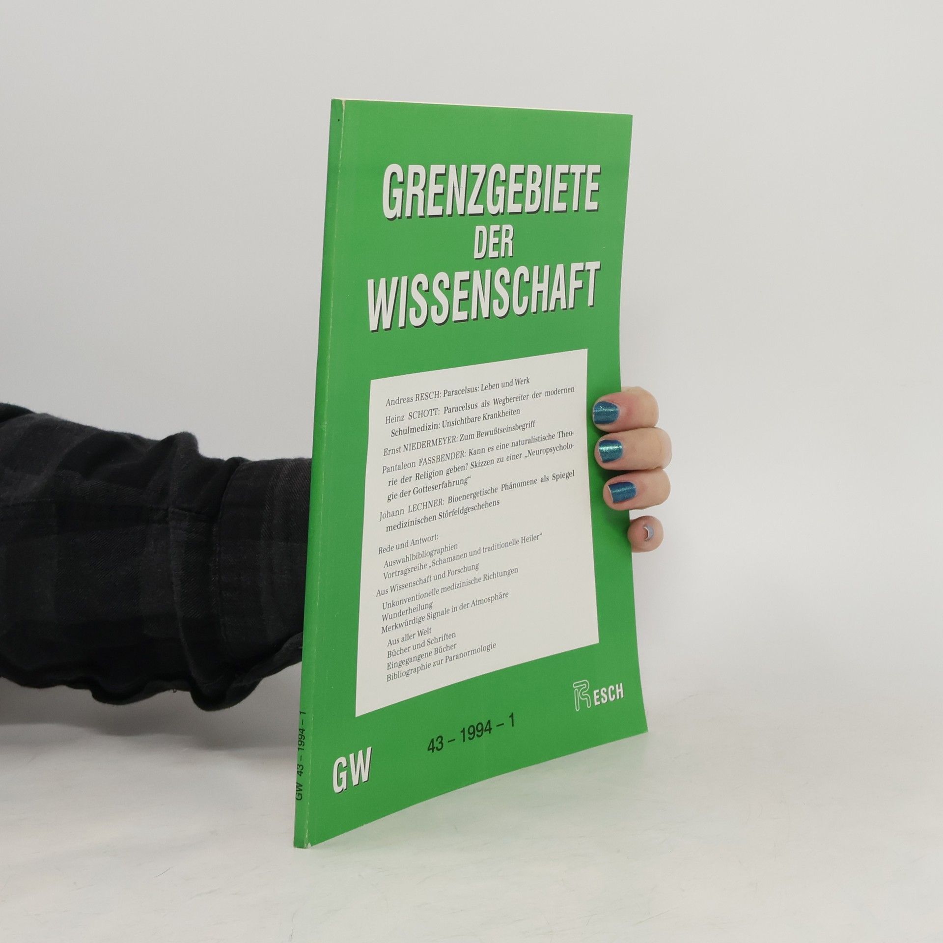 Andreas Resch Aspekte der Paranormologie