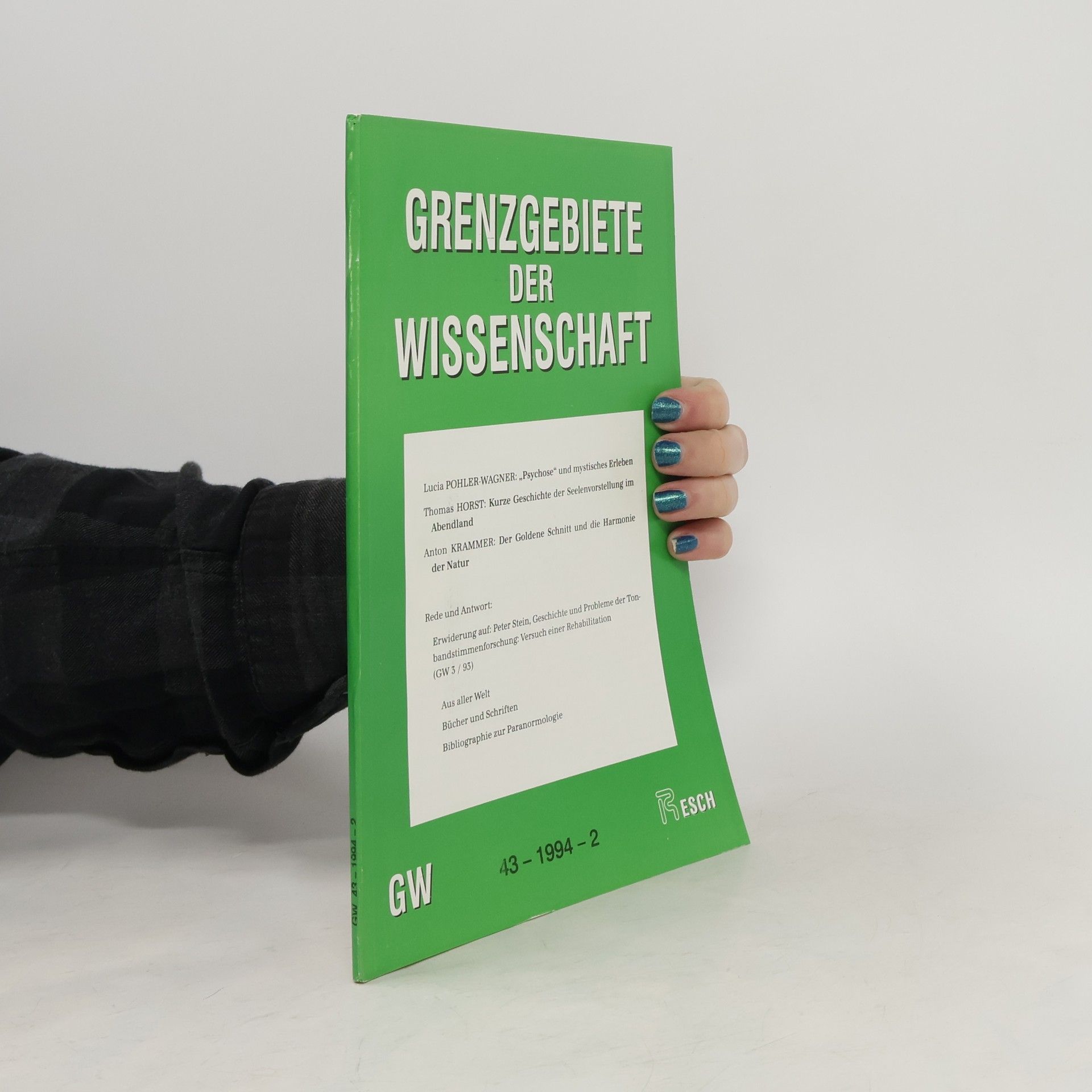 Andreas Resch Aspekte der Paranormologie