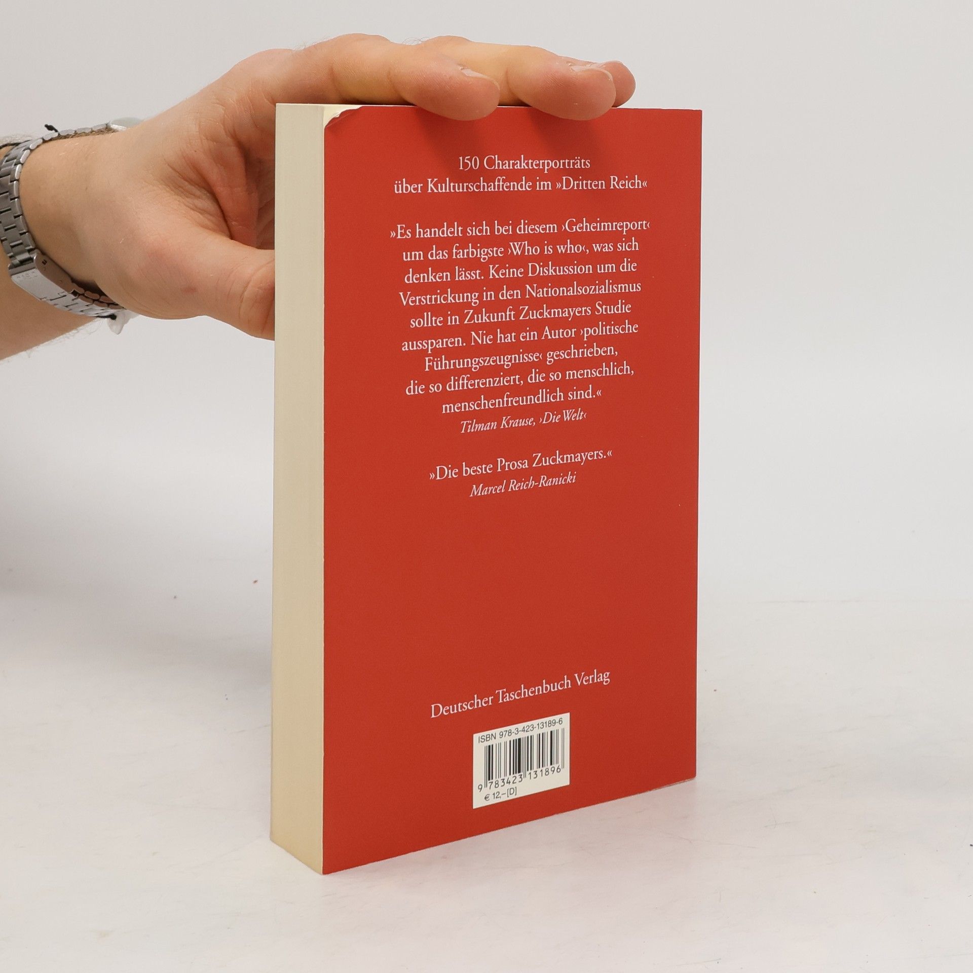 Carl Zuckmayer Geheimreport