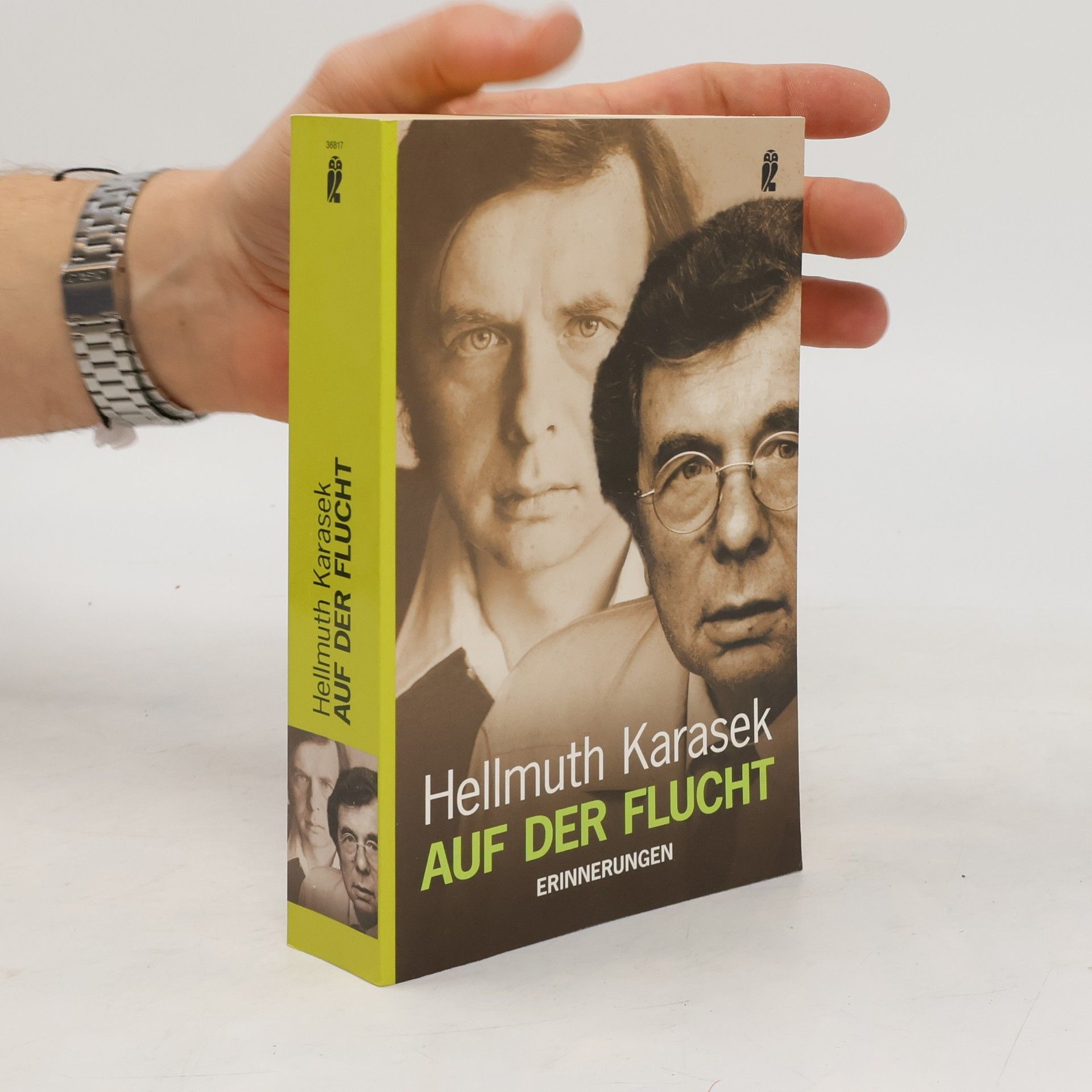 Hellmuth Karasek Auf der Flucht