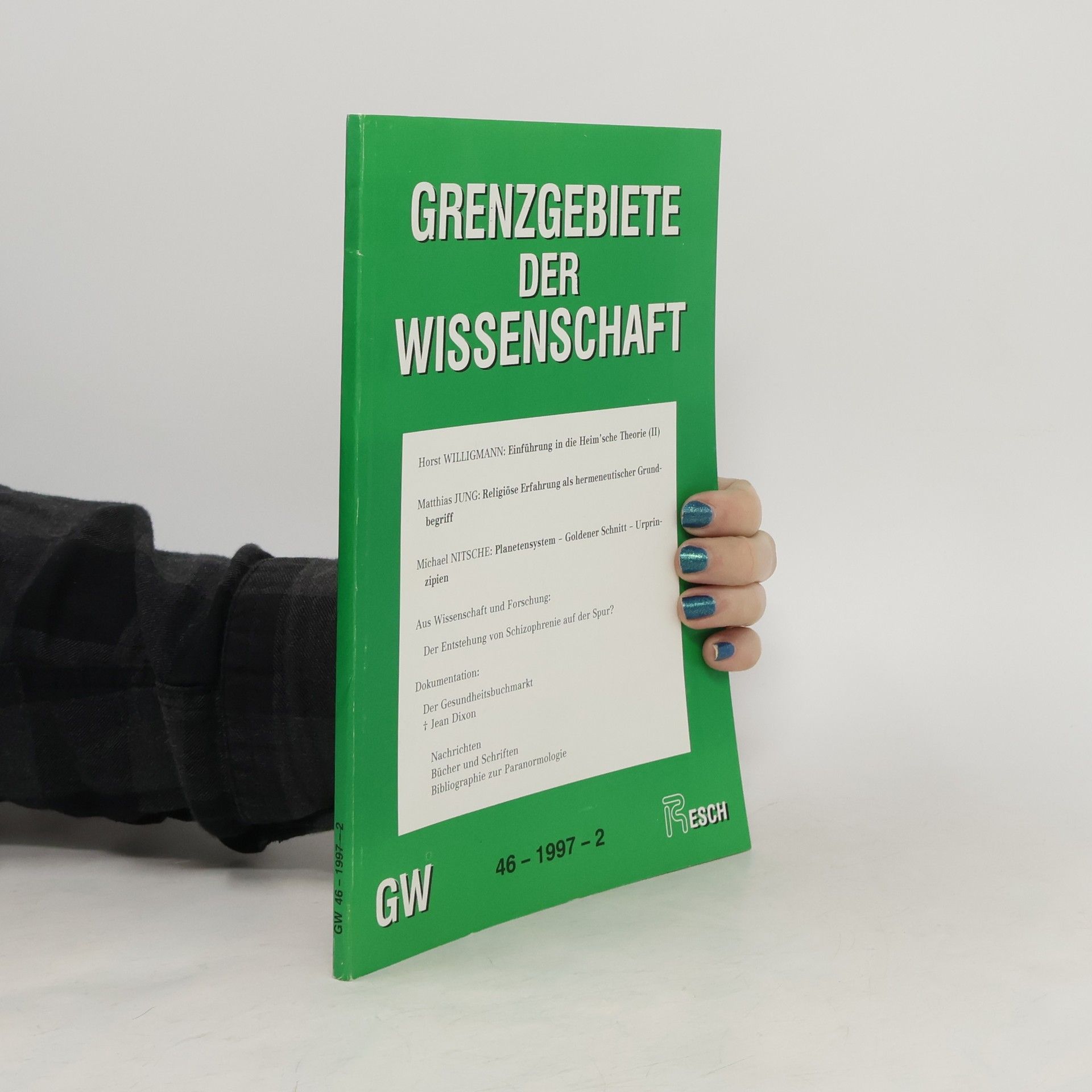 kolektiv Grenzgebiete der Wissenschaft