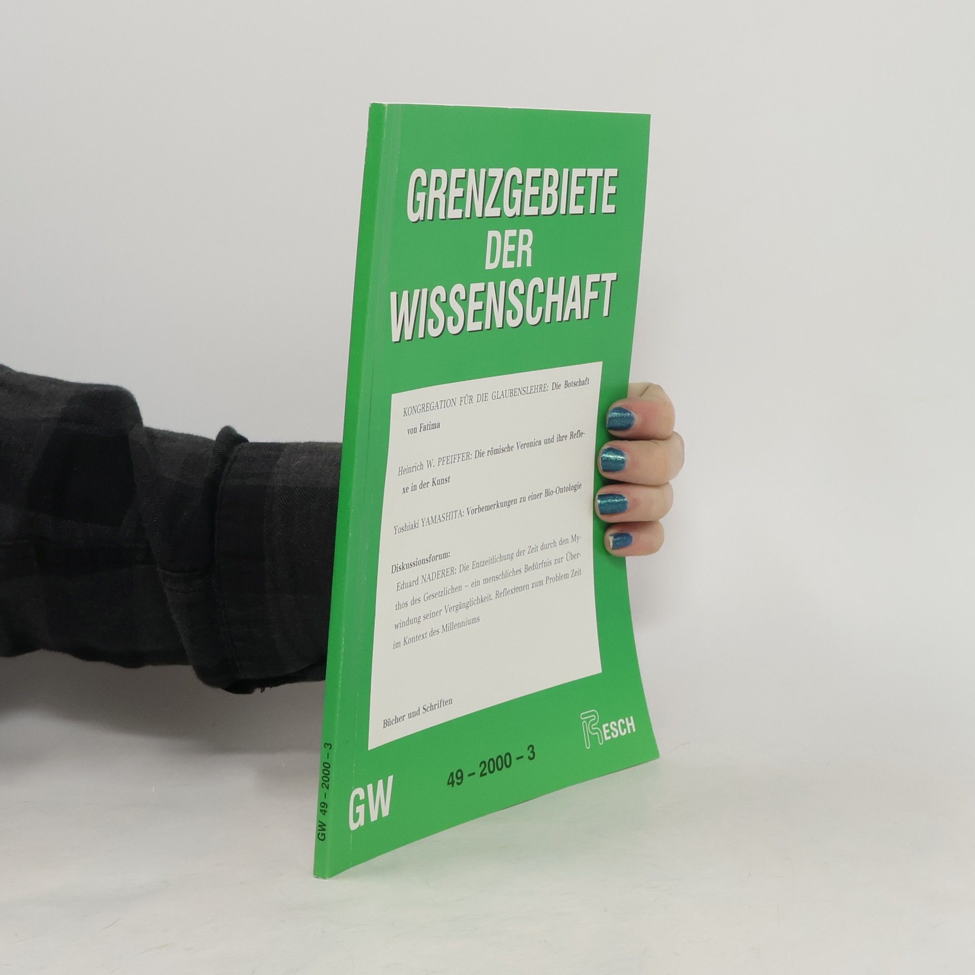 Autorenkollektiv Grenzgebiete der Wissenschaft