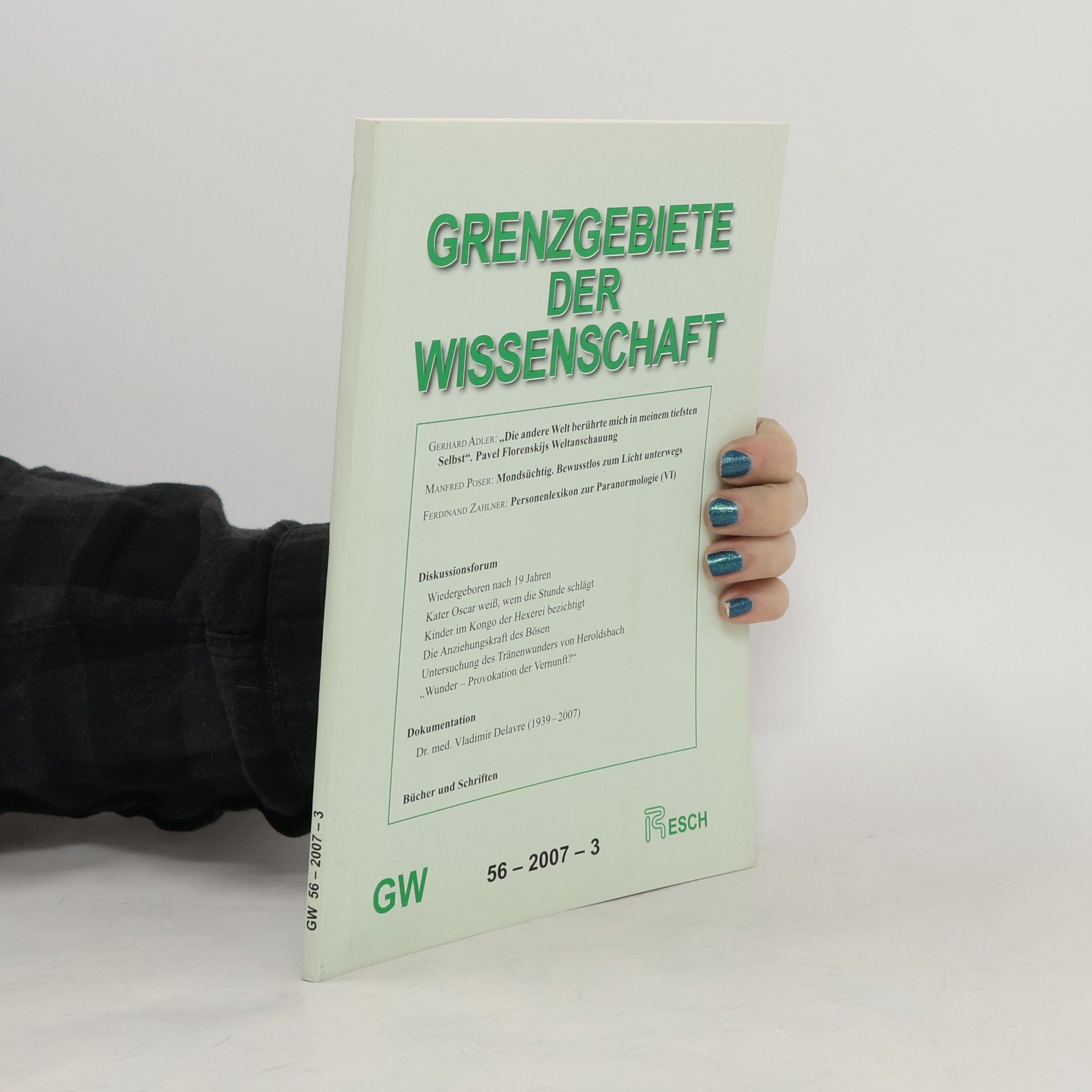 kolektiv Grenzgebiete der Wissenschaft 3