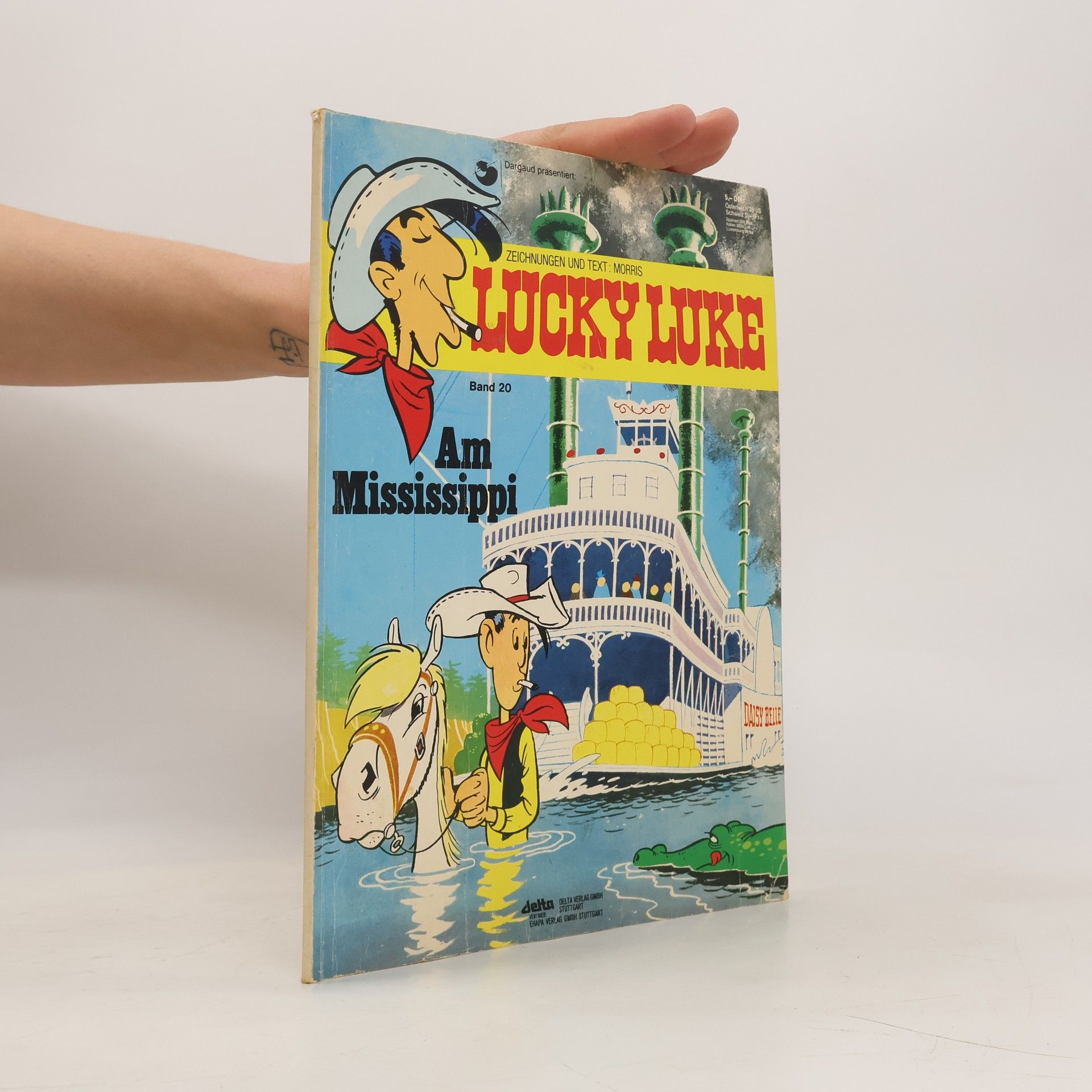 René Goscinny Lucky Luke. Band 20. Am Mississippi