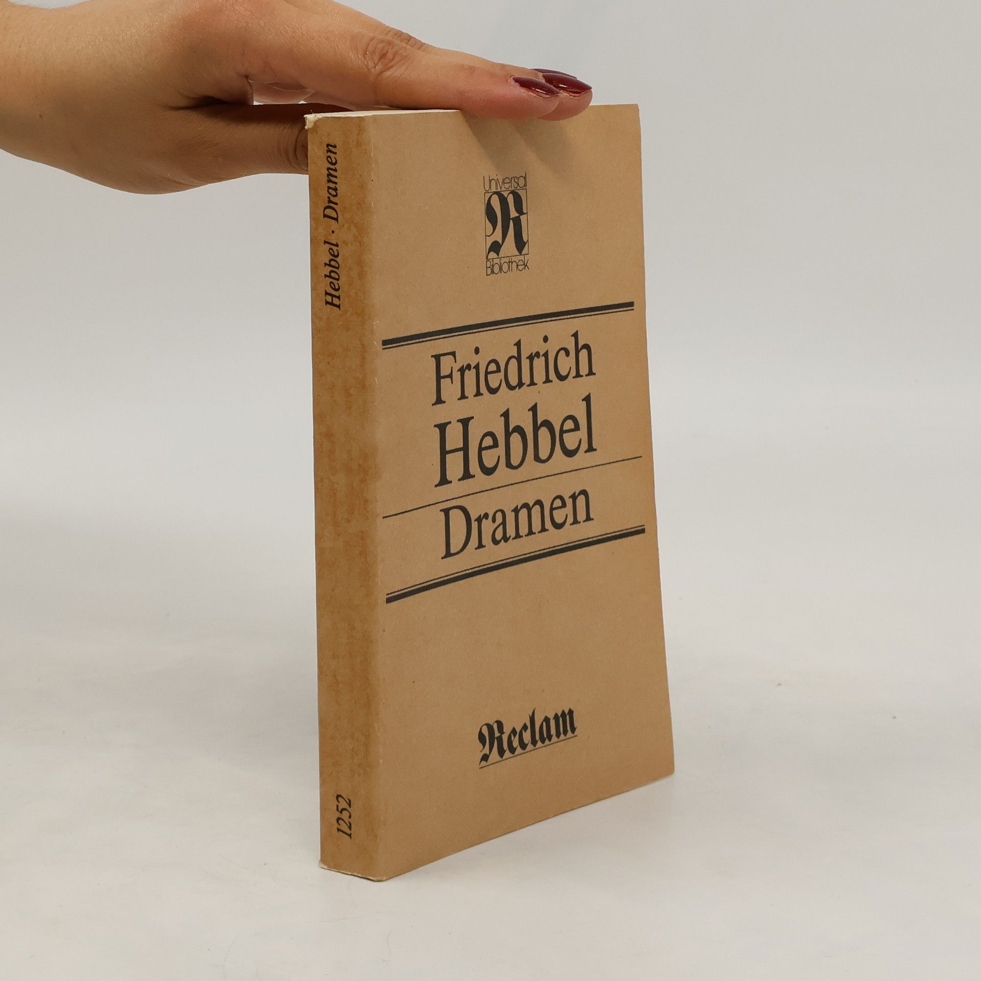 Friedrich Hebbel Dramen