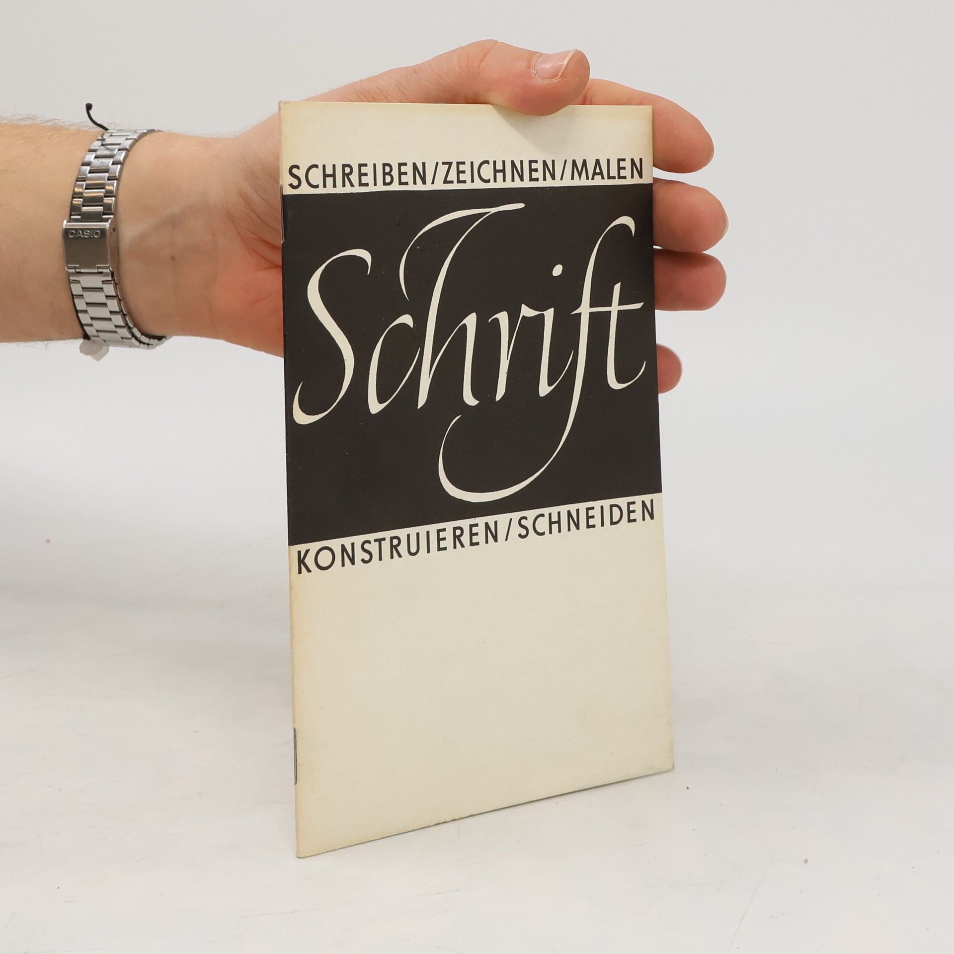 Karl Heinz Lange Schrift. Schreiben / Zeichnen / Konstruieren / Schneiden / Malen