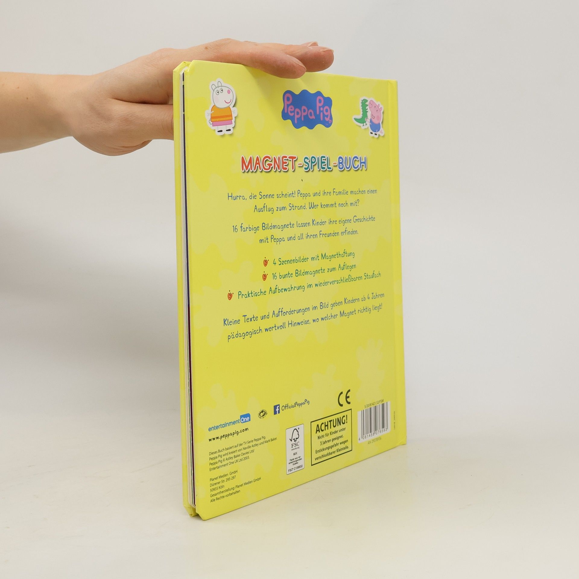 Laura Teller Peppa Pig Magnet-Spiel-Buch