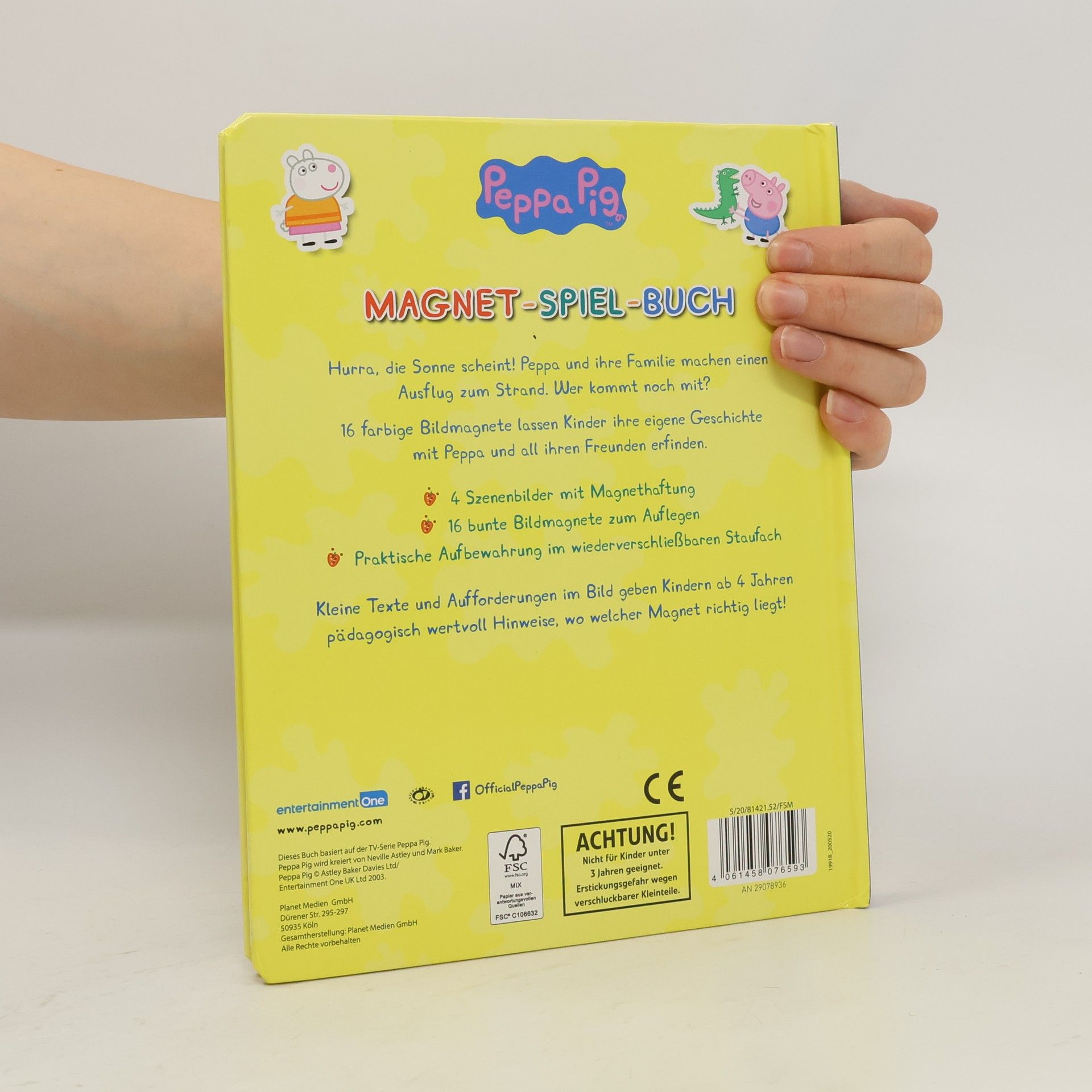 Laura Teller Peppa Pig Magnet-Spiel-Buch