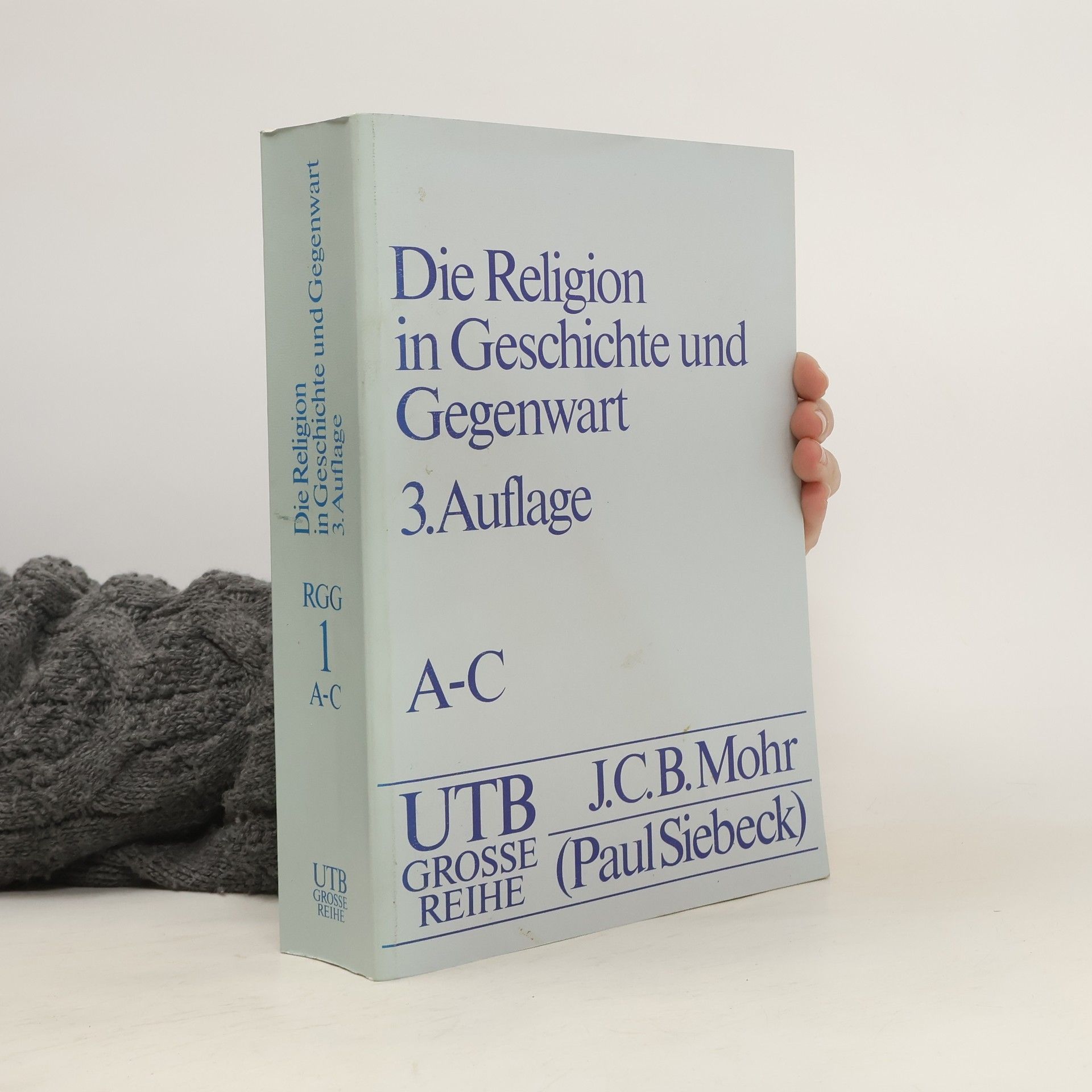 Hans von Campenhausen Die Religion in Geschichte und Gegenwart 1 A-C