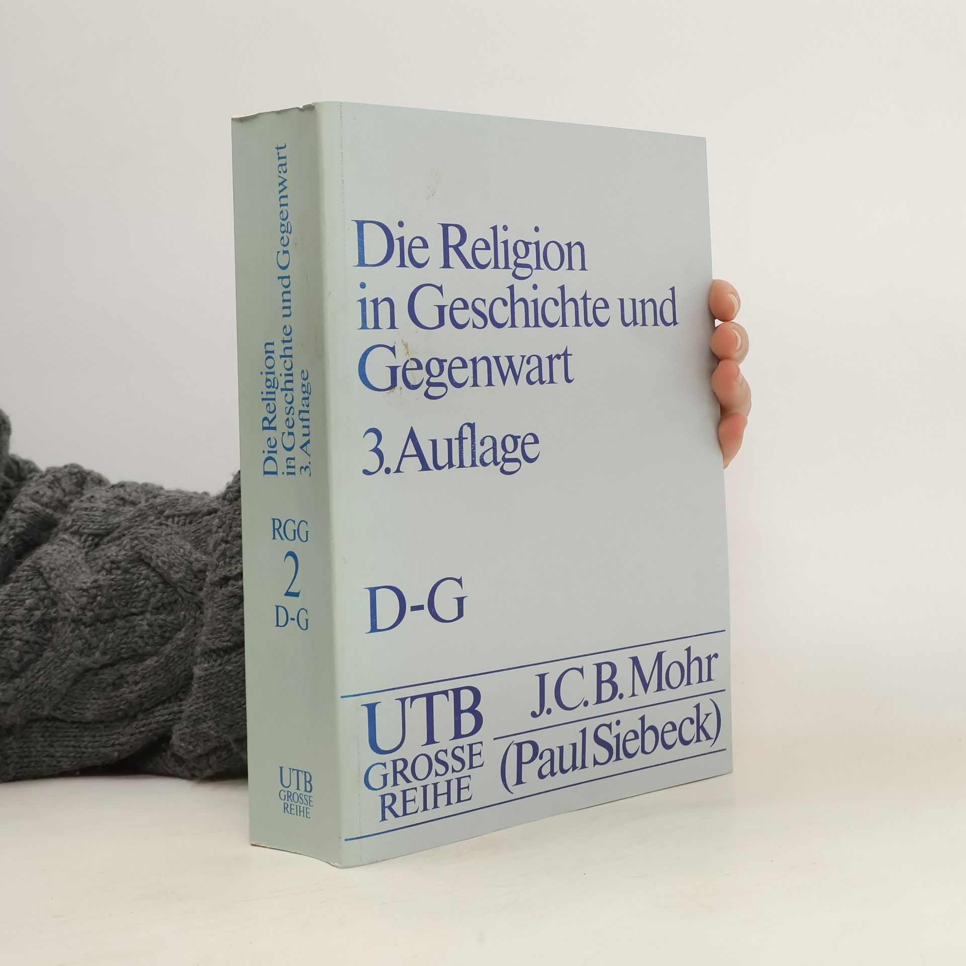 Hans von Campenhausen Die Religion in Geschichte und Gegenwart 2 D-G