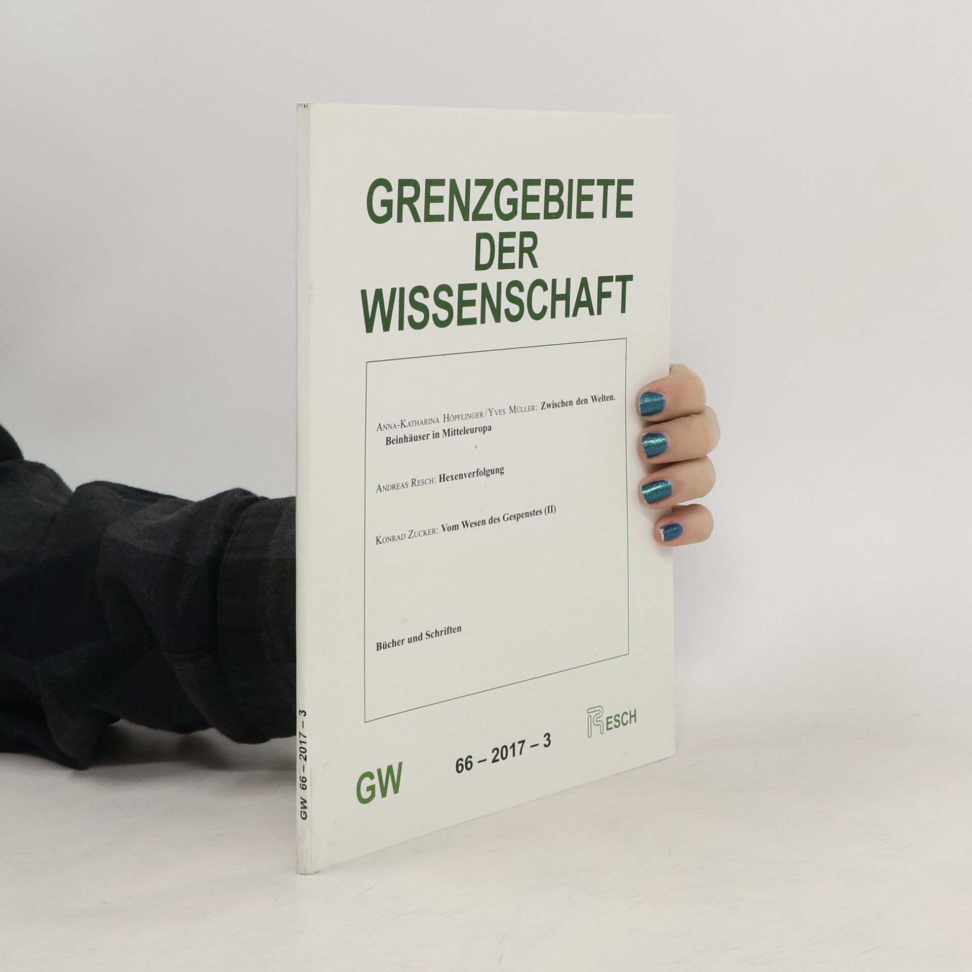 kolektiv Grenzgebiete der Wissenschaft 3/2017